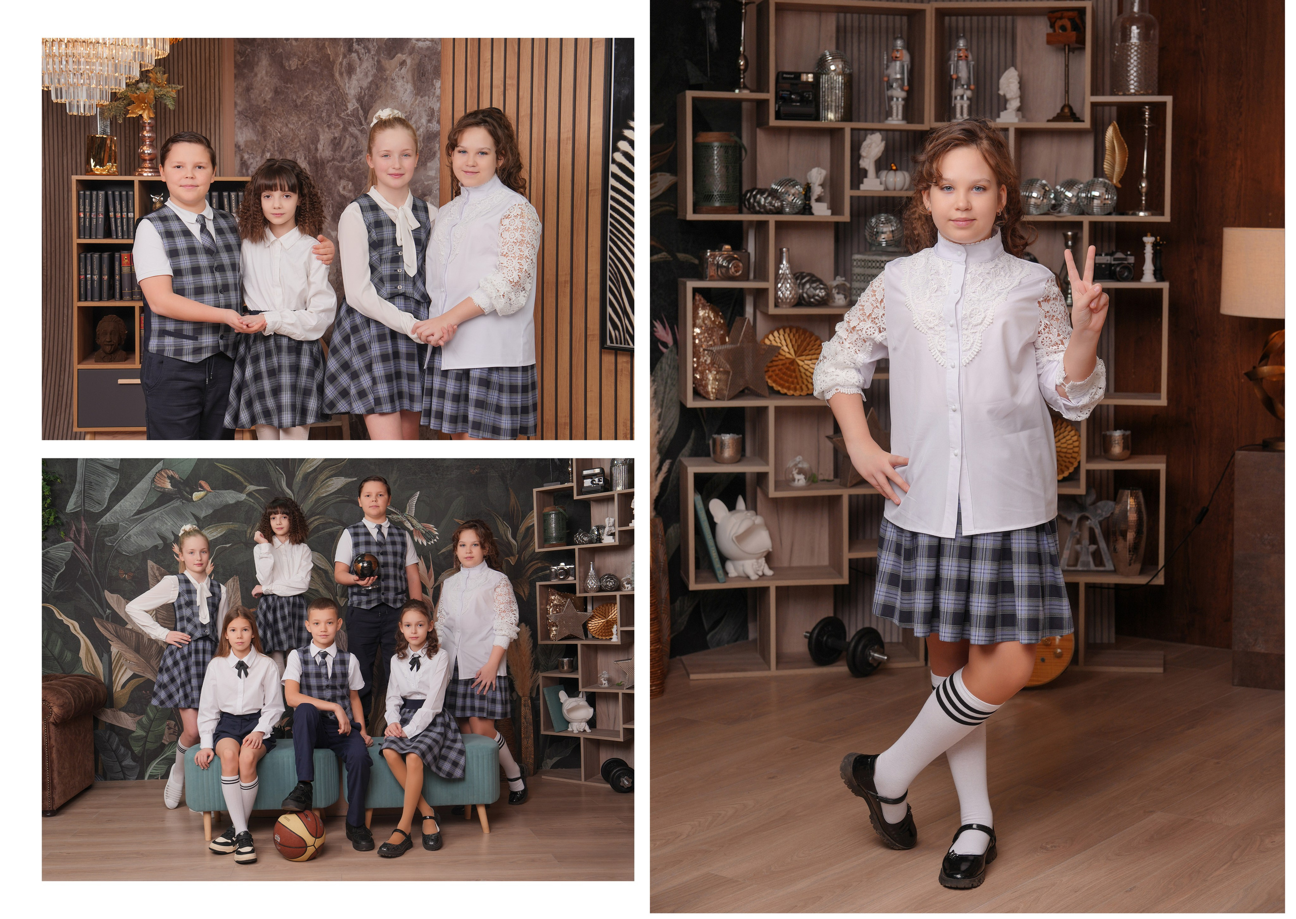 ШКОЛА 50 — 4 «В» класс. Красивый выпускной альбом в Краснодаре