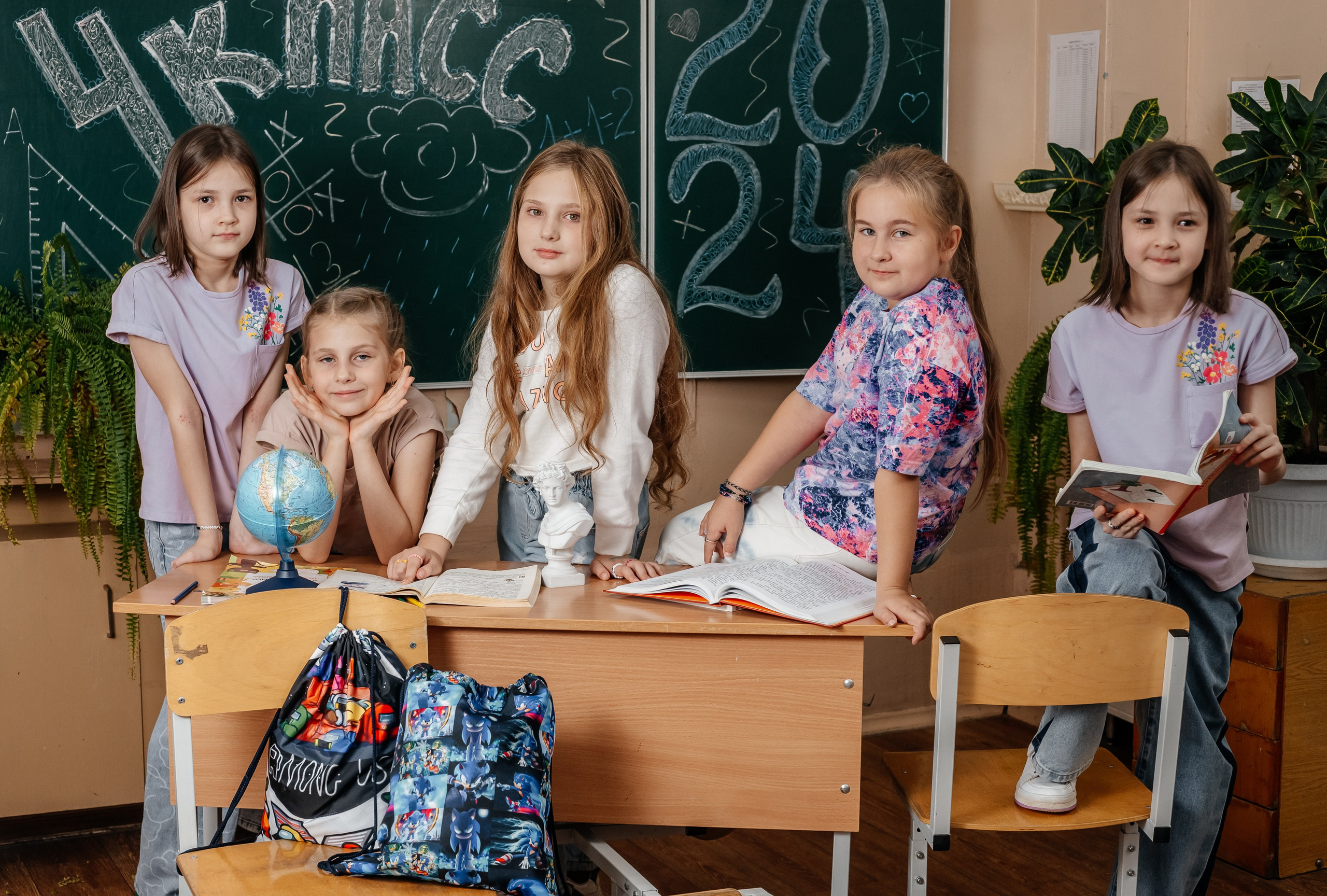 4 кл сьемка в Школе. Ольга Плаксина фотограф в Саратове