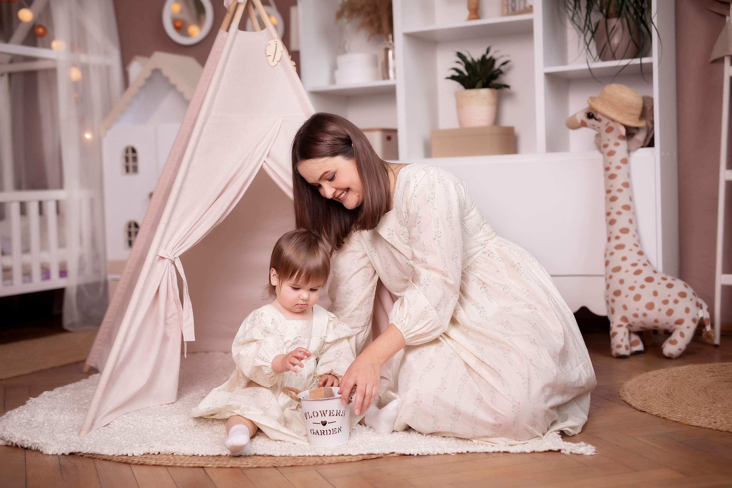 Марьяна, Юлия и Виктор. Фотограф на крещение и венчание