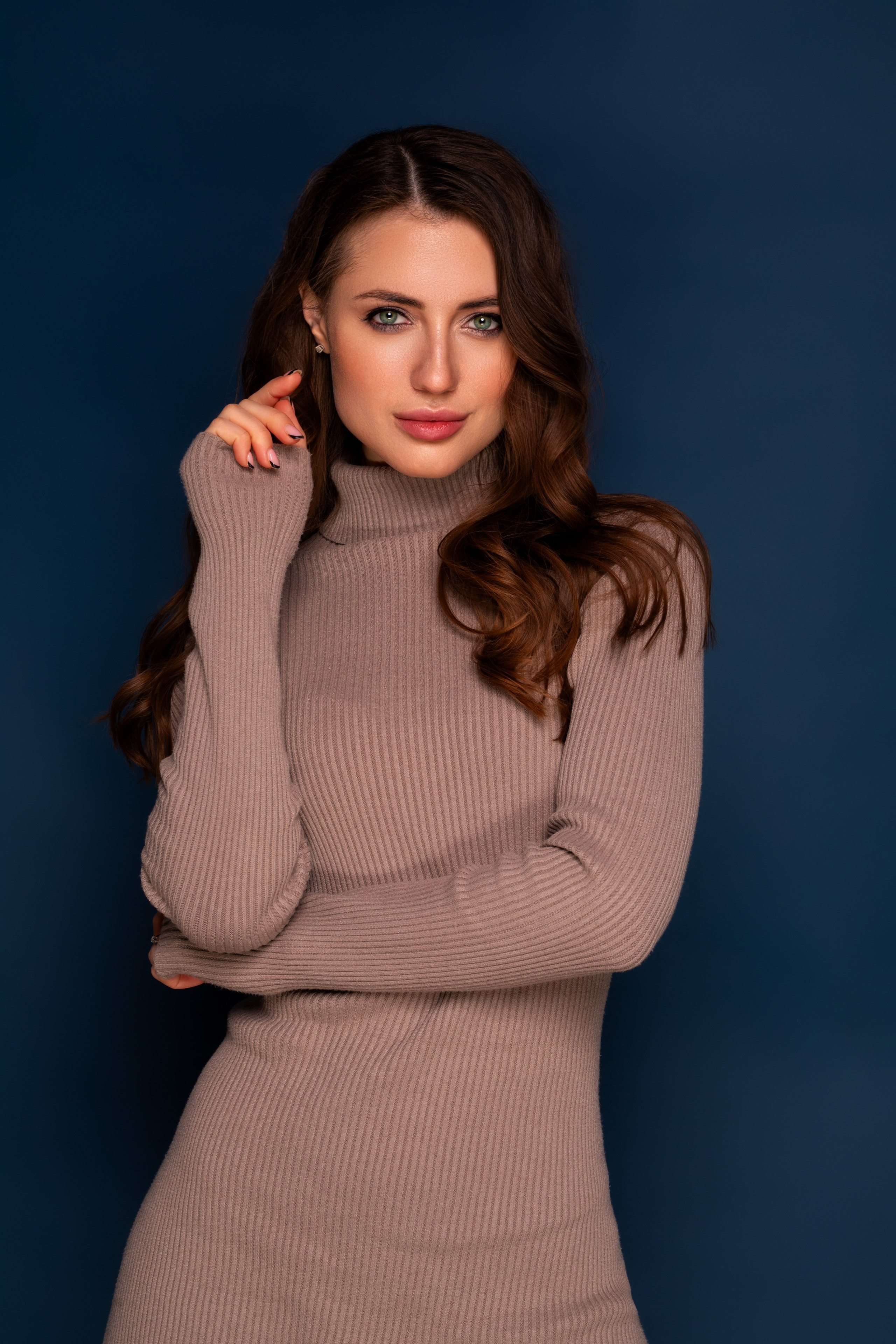 Фотосет с Анастасией в студии на циклораме в формате для «себя»