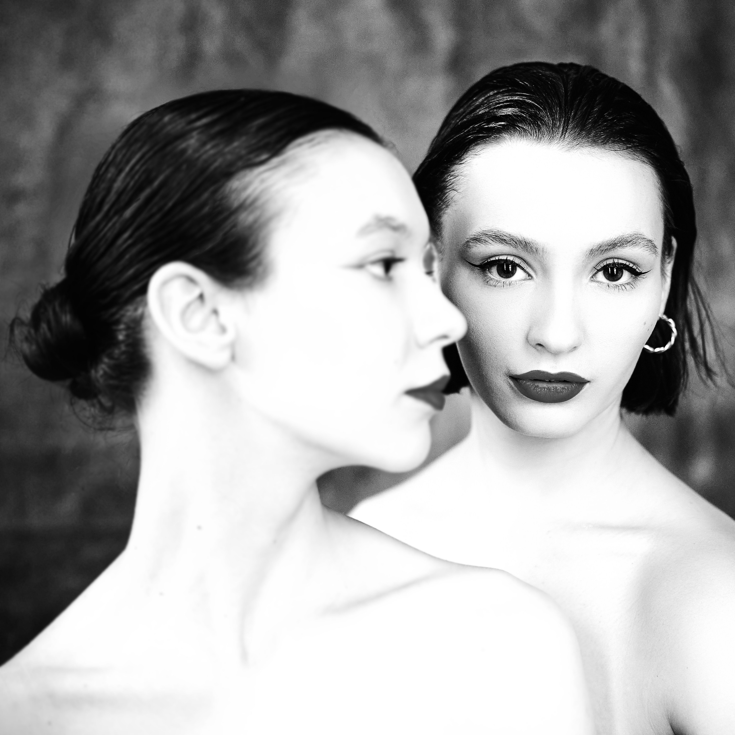 Черно-белая художественная фотосессия в Калуге. Фотограф Регина Барская, Калуга