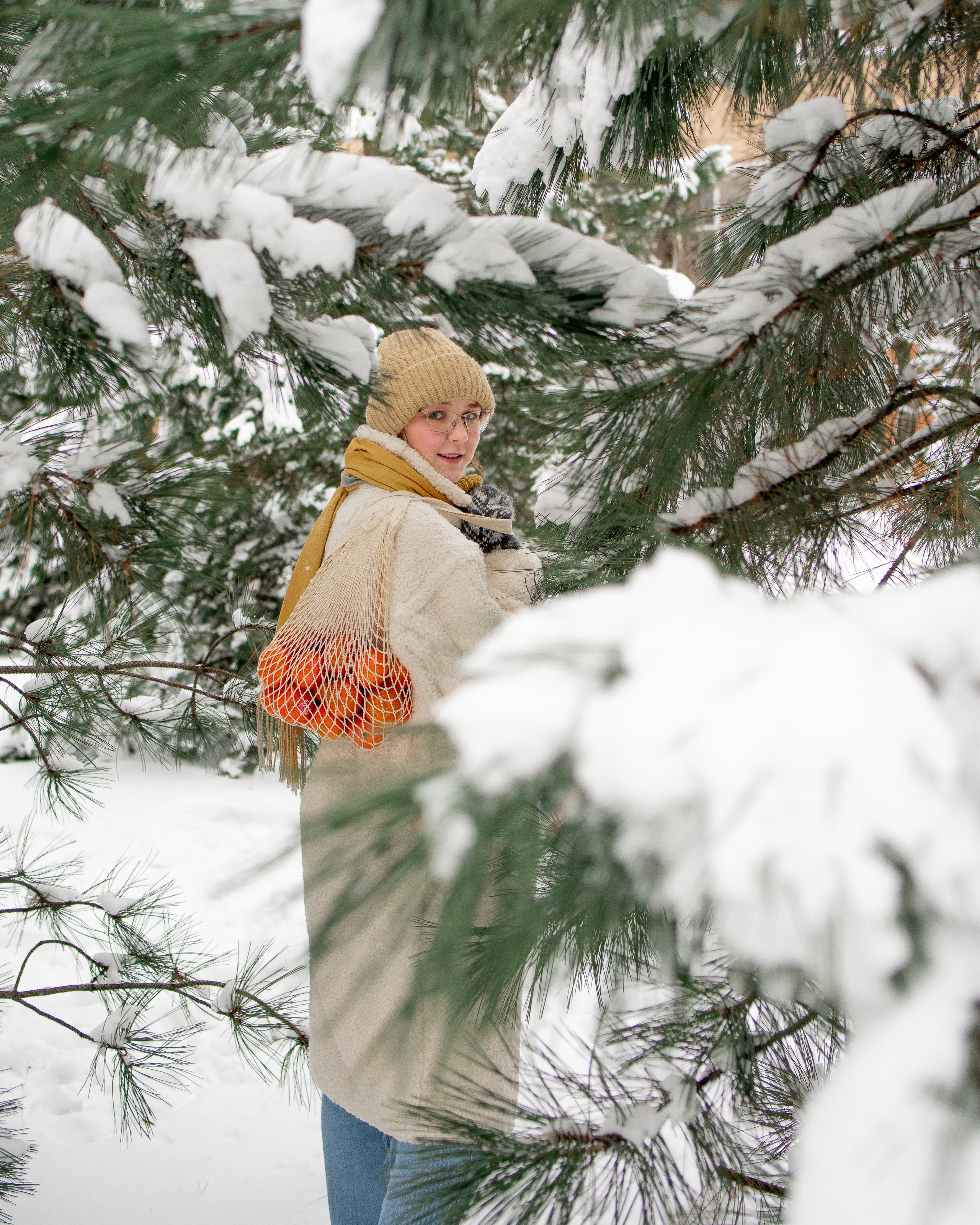 Зимний мандарин. Фотограф
