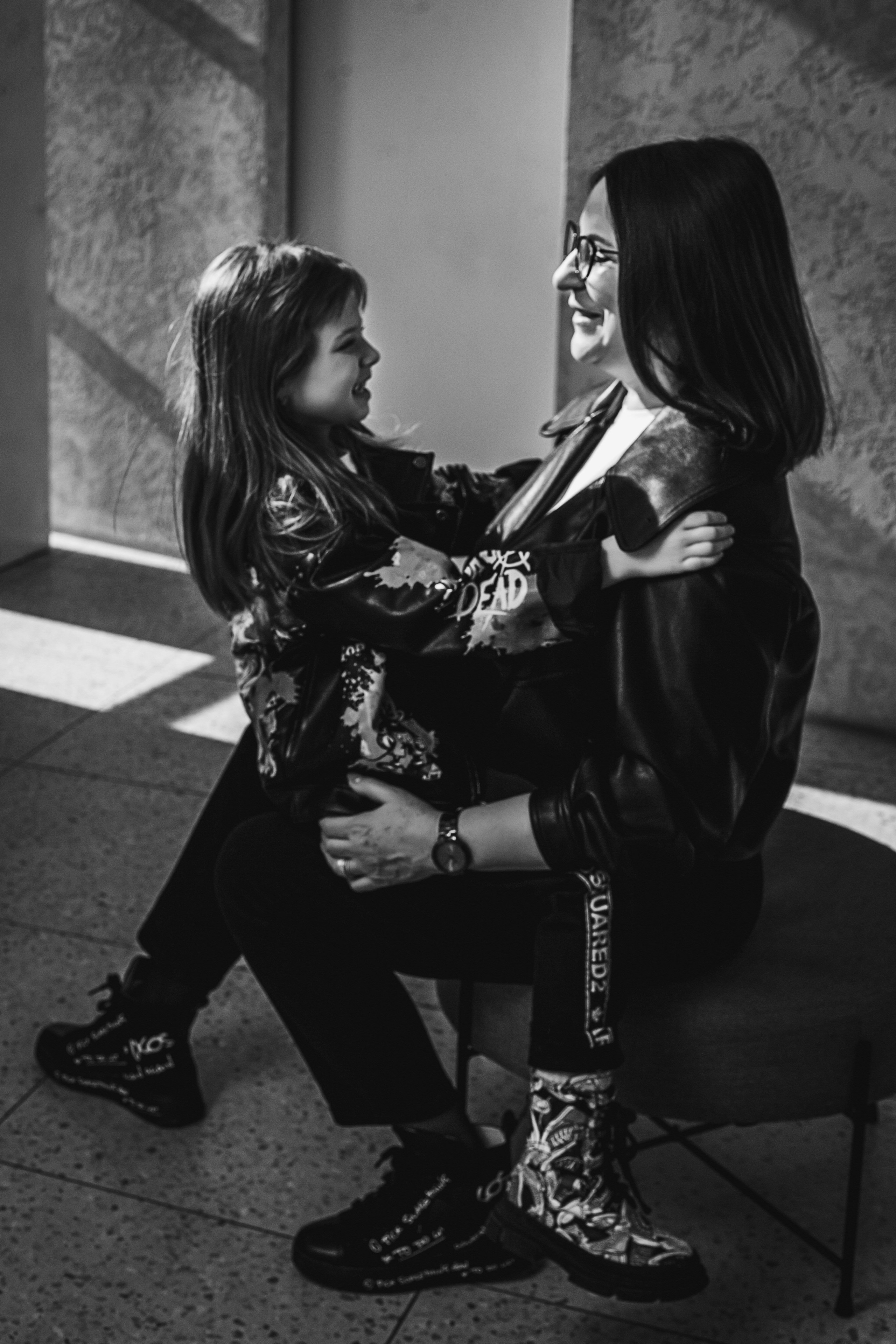 Бабушка и внучка. Семейный и детский фотограф в Москве Ольга Кривенцова