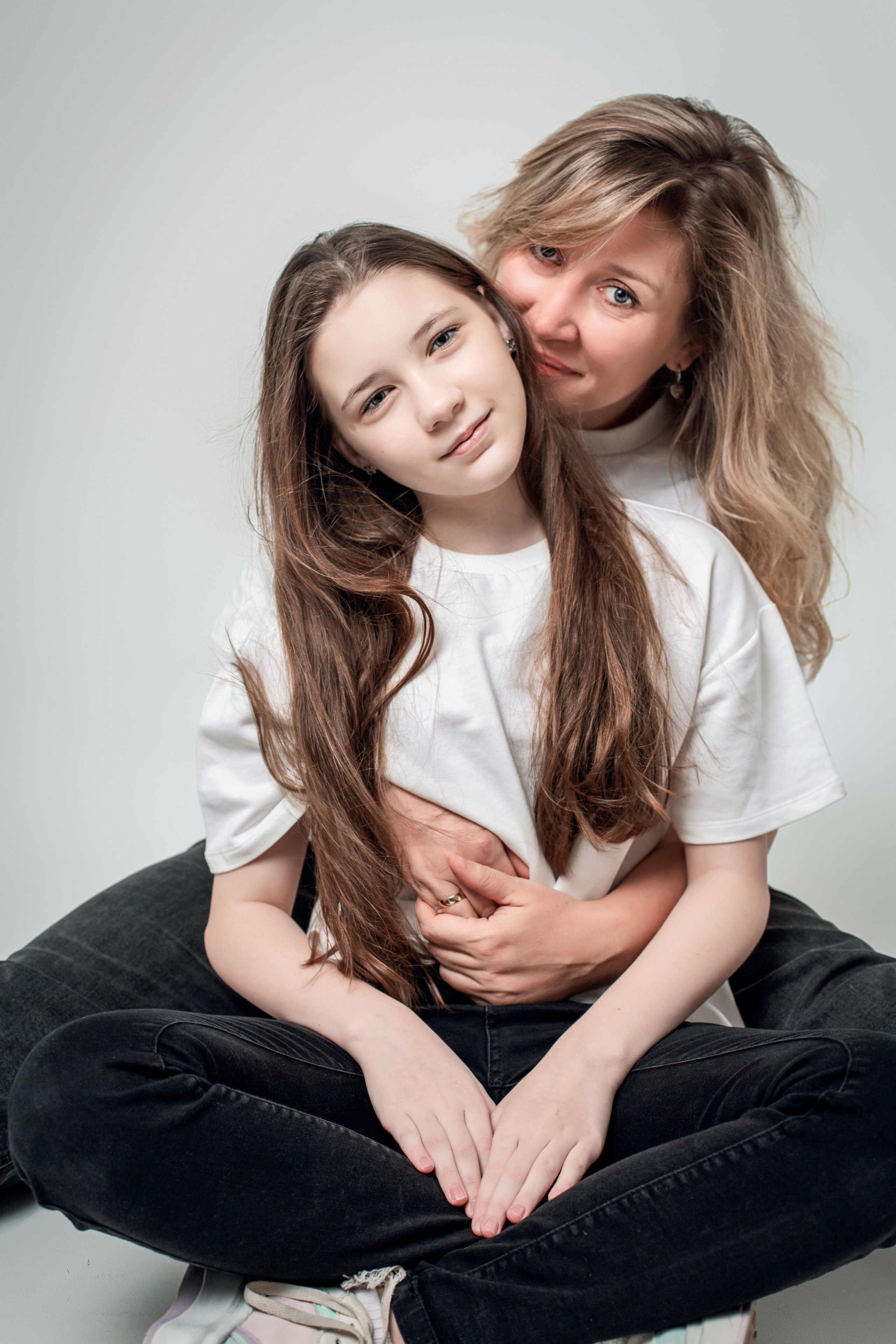 Мама с дочкой. Семейный и детский фотограф в Москве Ольга Кривенцова