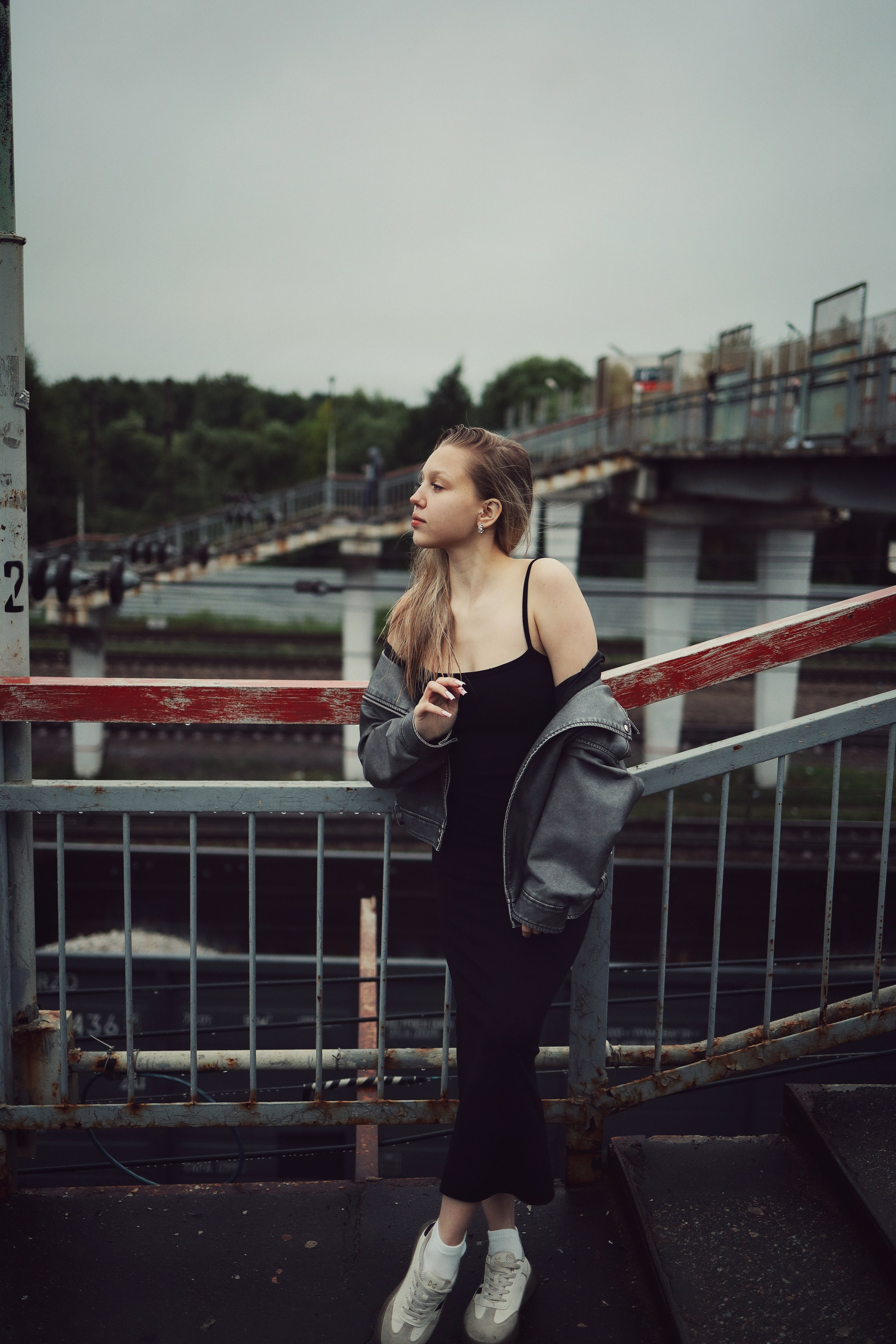 Василиса под дождем. Фотограф Анастасия Фальковская