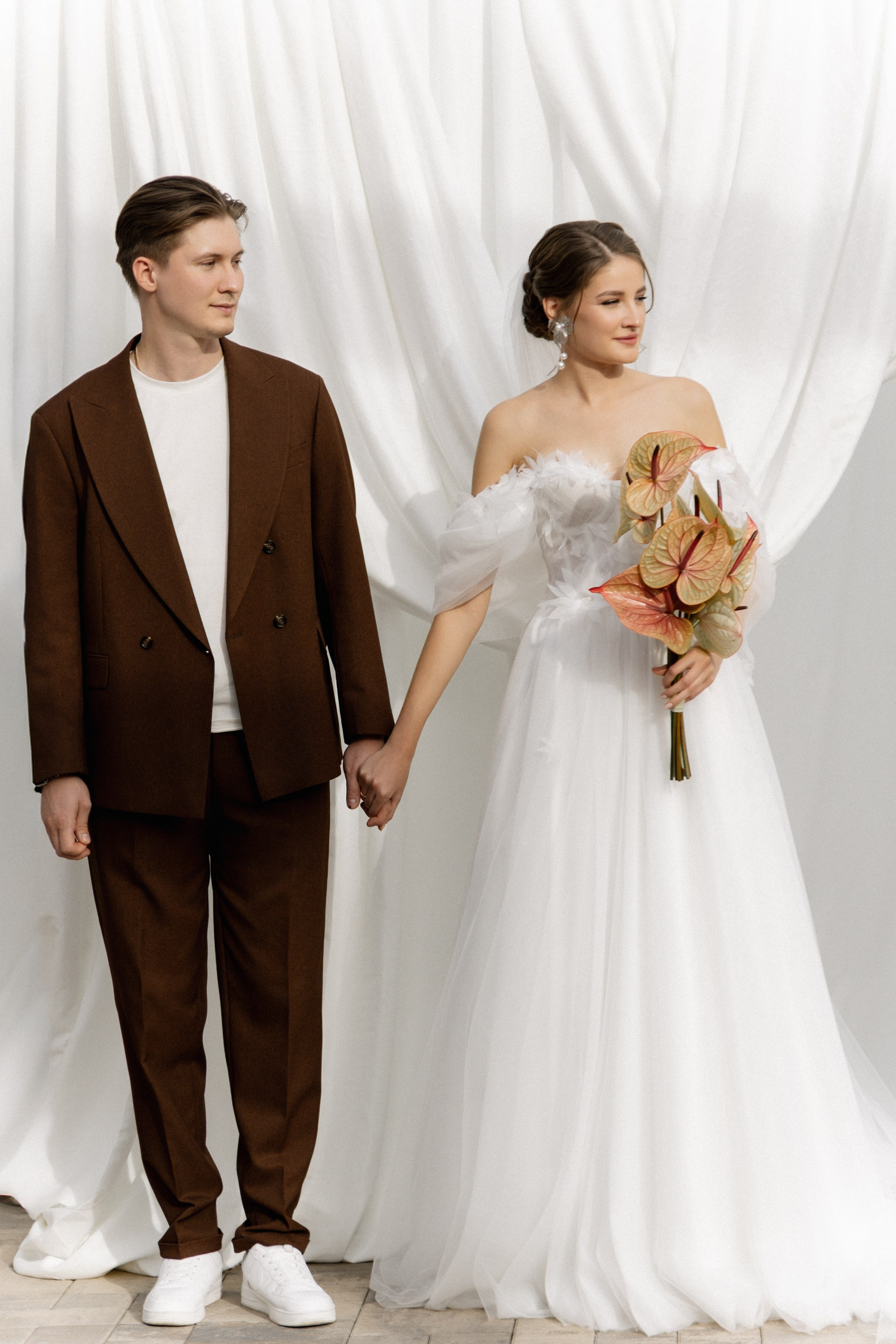 Парочка с собакой. Михаил и Юлия Лыженко — свадебный фотограф Волгоград