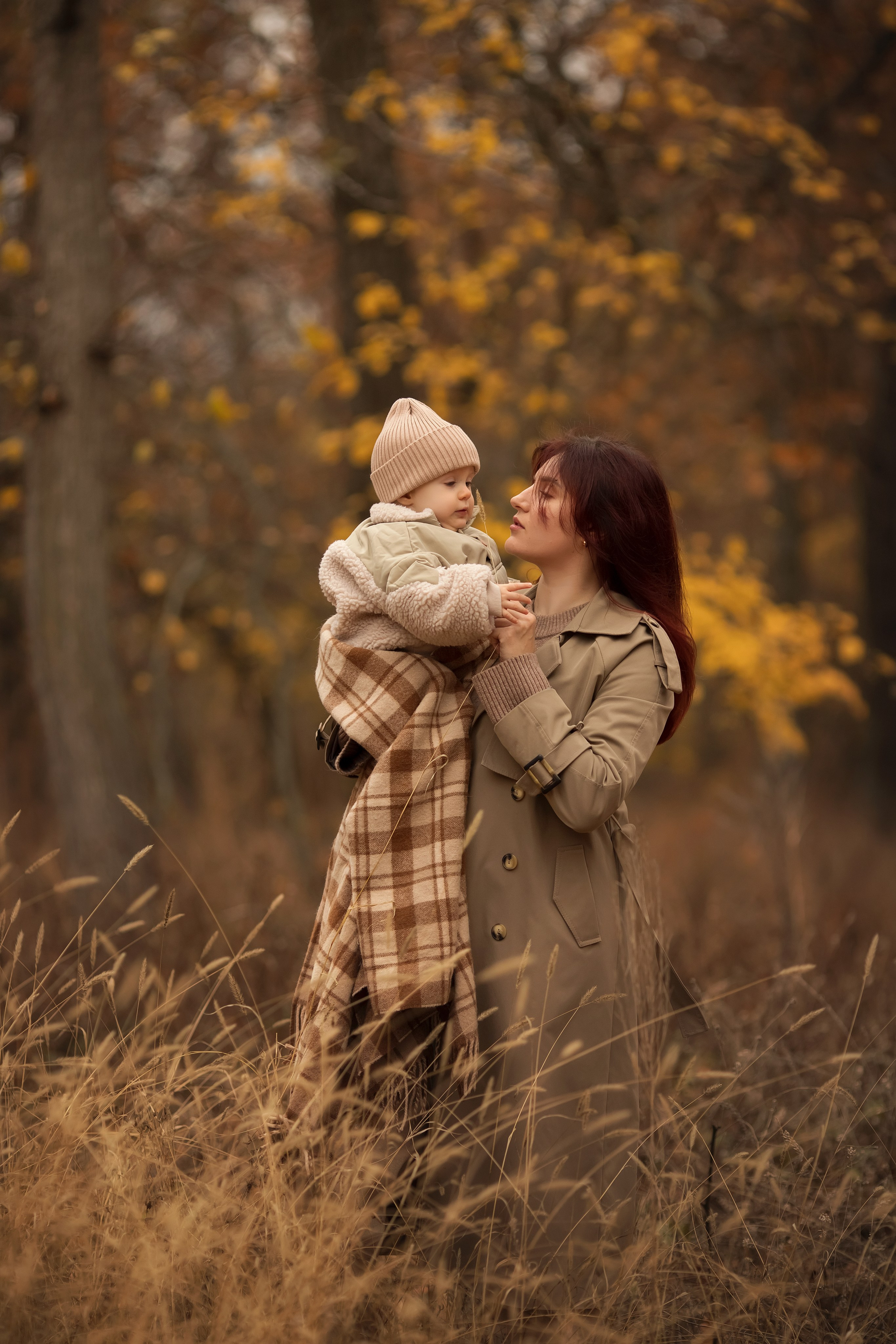Осень в лесу. Семейный и детский фотограф в Саратове Полина Коткина
