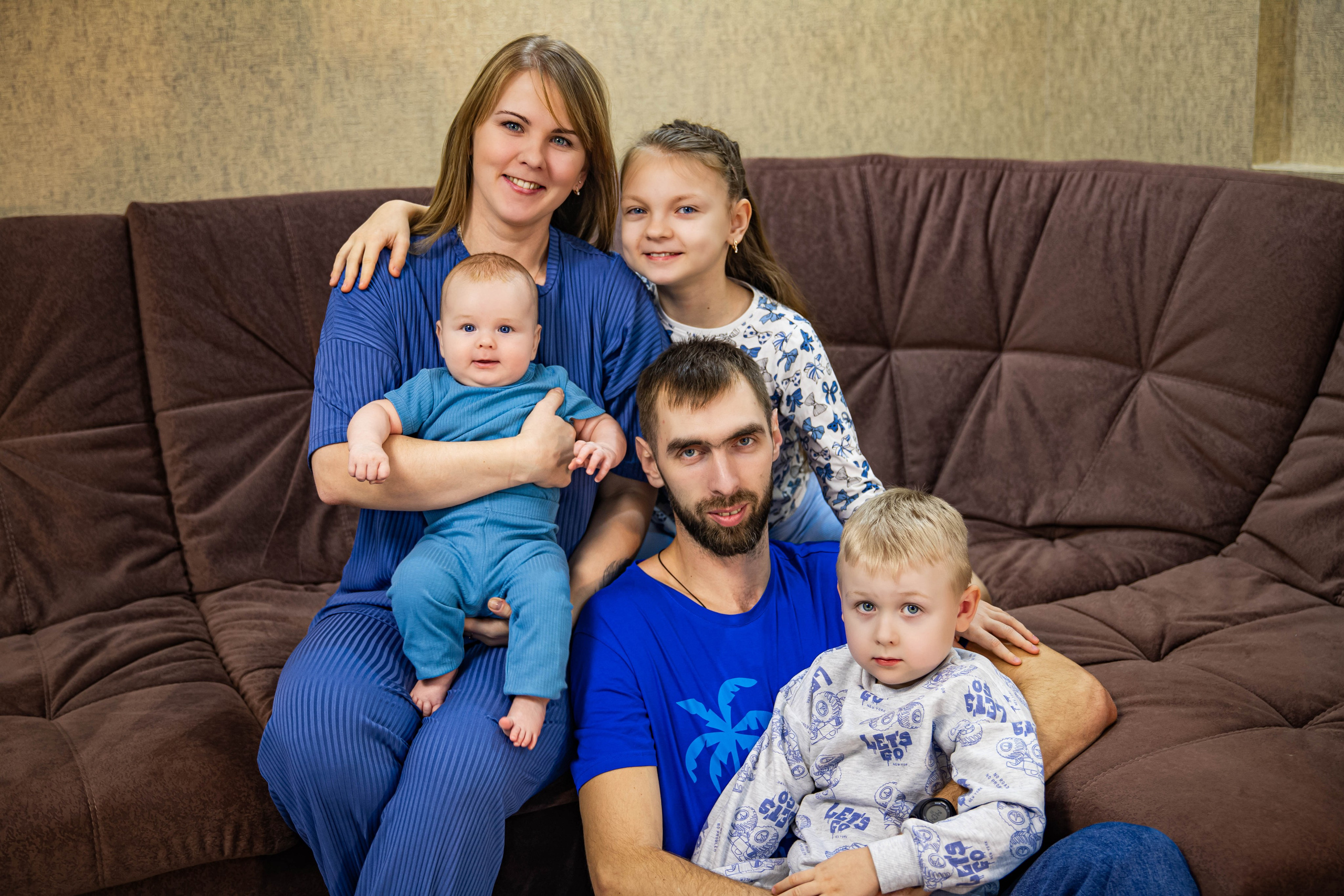 Семья. Фотограф Дарья Маташкова