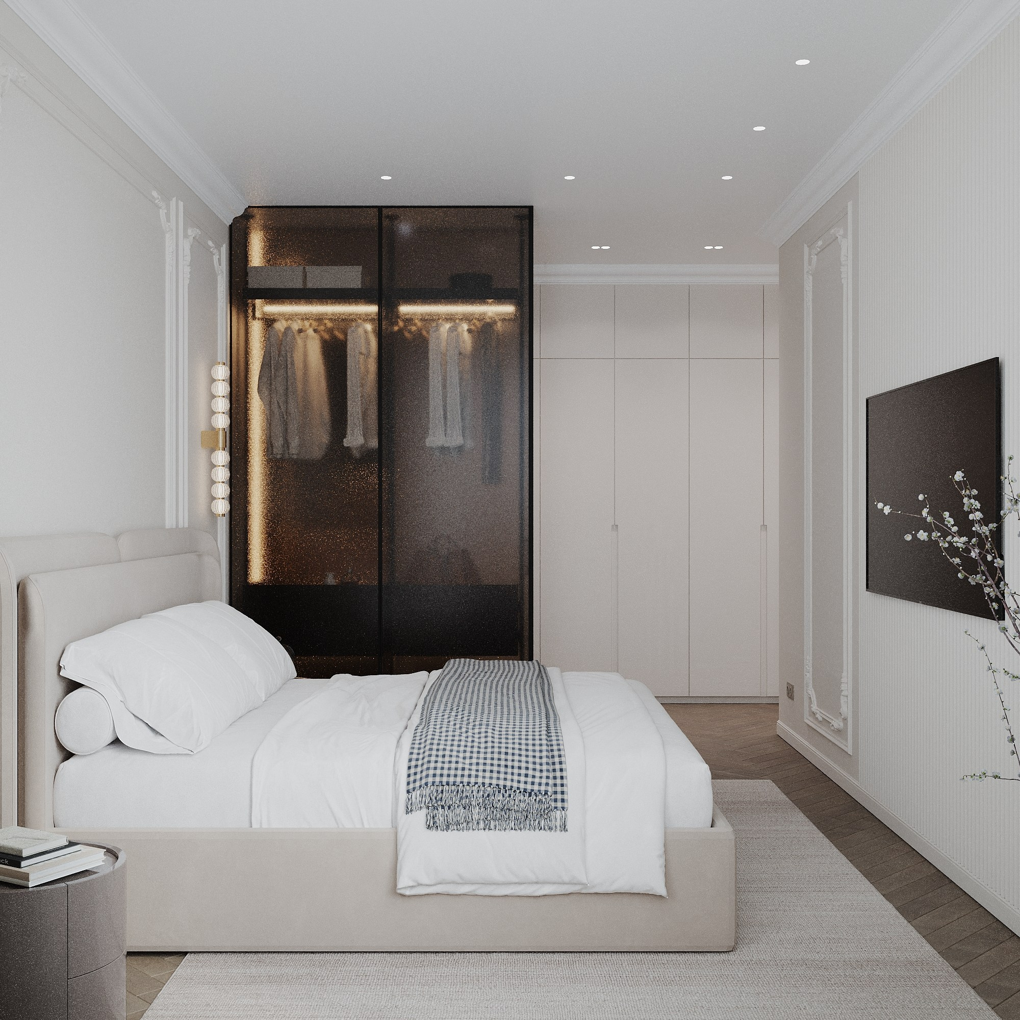 ЖК The One 65 кв.м, г. Санкт-Петербург. 3d визуализатор Анастасия Науменко