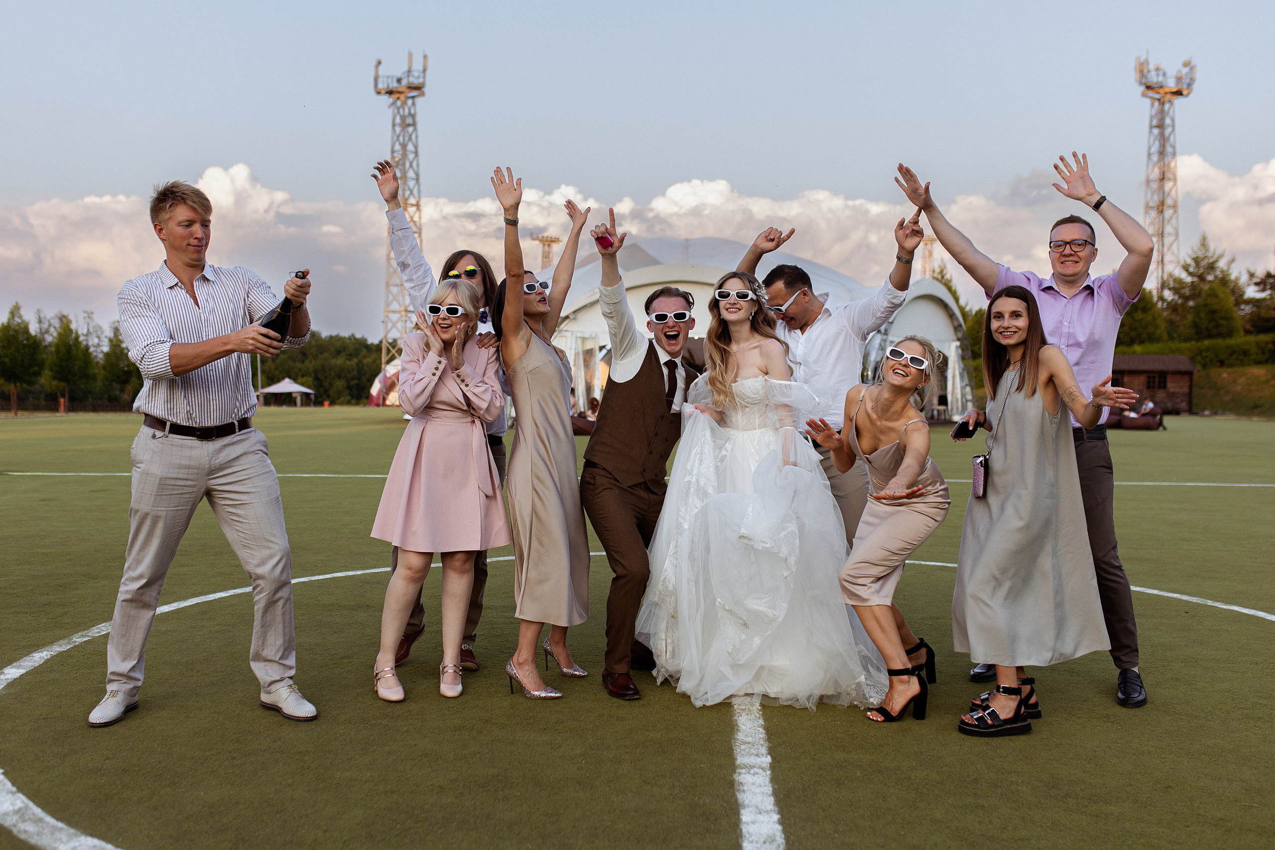 Загородная свадебная вечеринка Ирины и Никиты. Свадебный фотограф Елена Рубцова