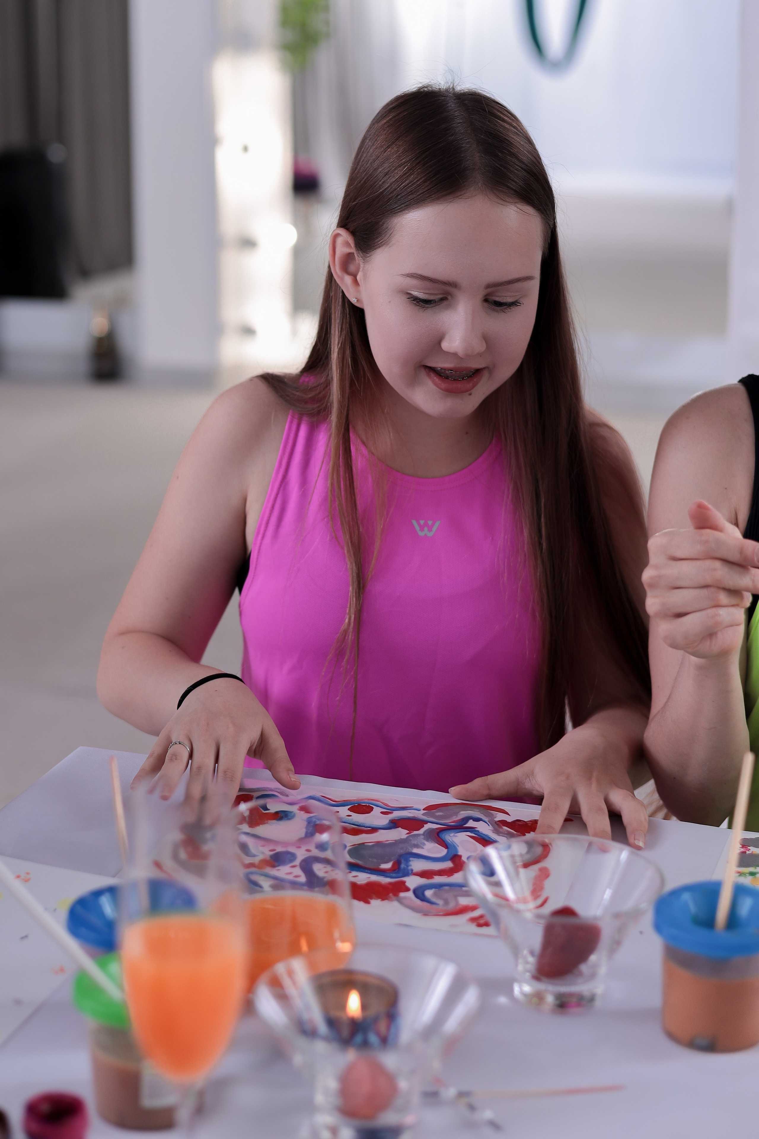 Арт-терапия + аэройога. Фотограф Надршина Лилия