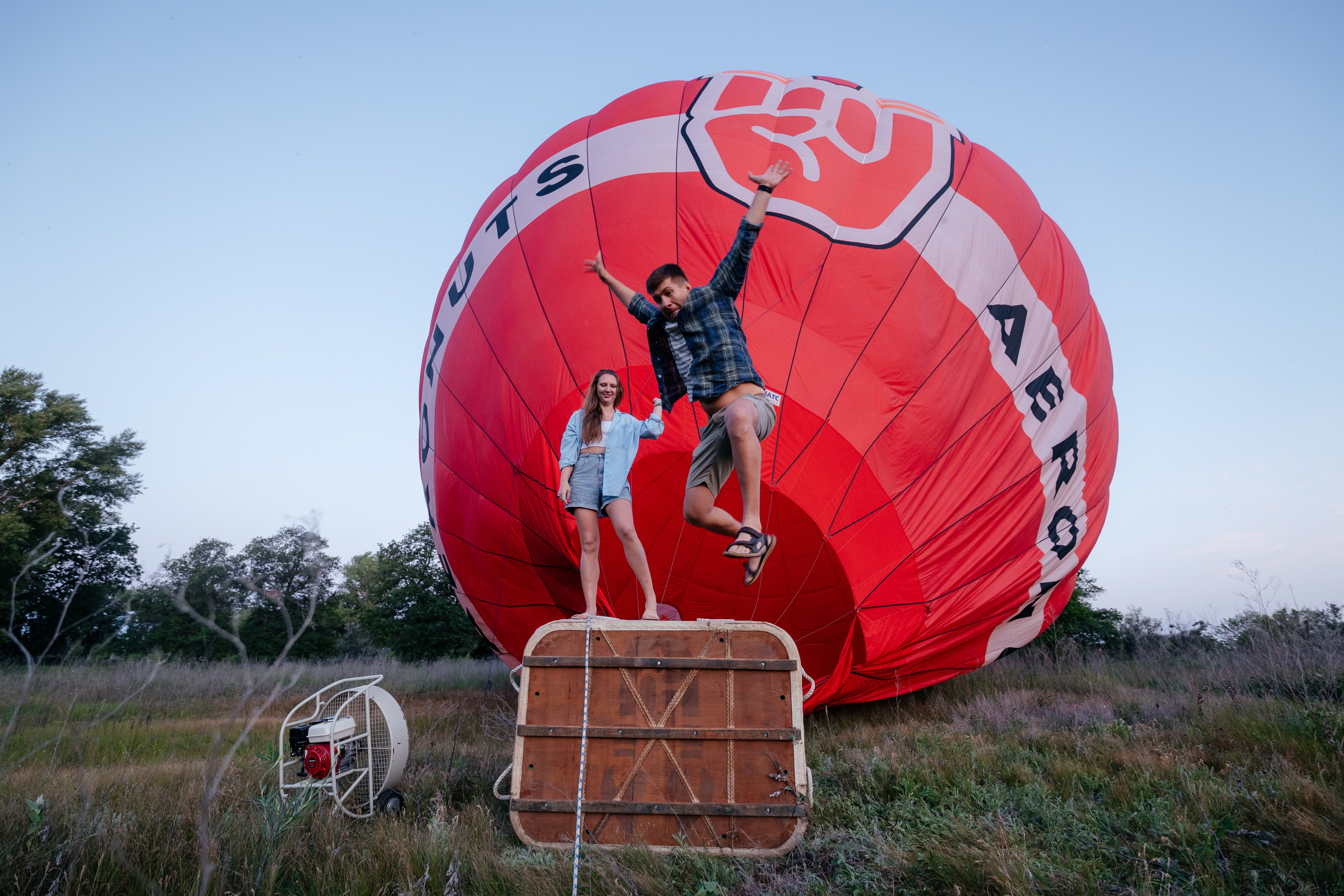 Водушный шар. Фотограф Крохин Олег