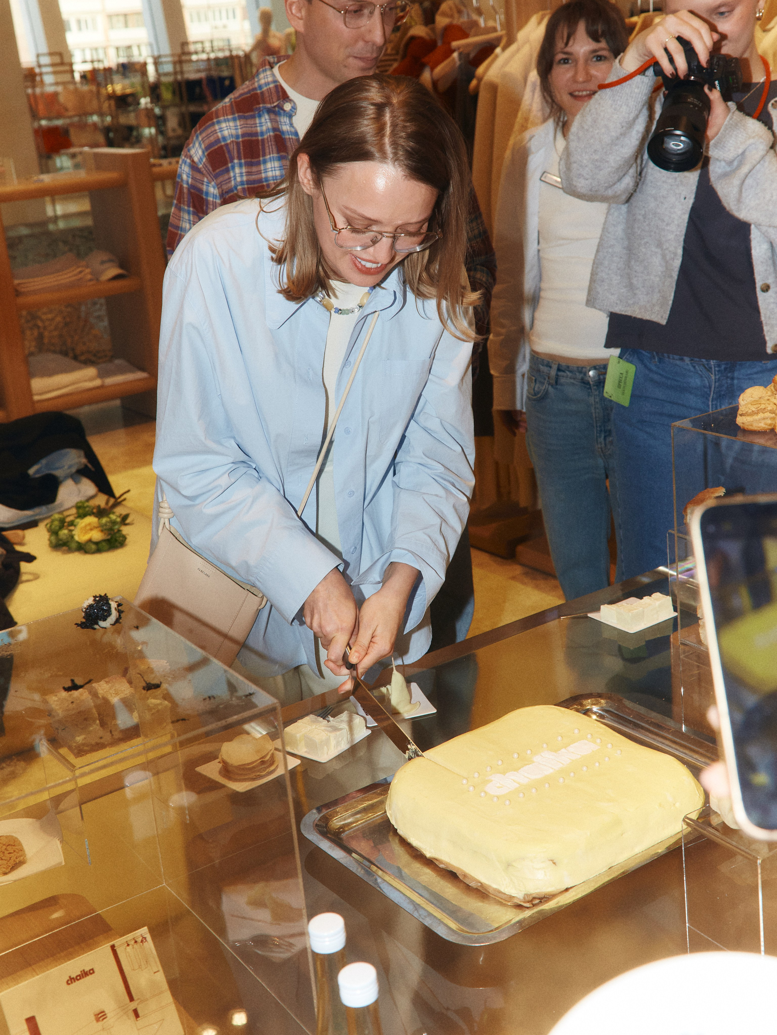 CHAIKA store opening in Tsvetnoy. Photographer Daria Ilkevich