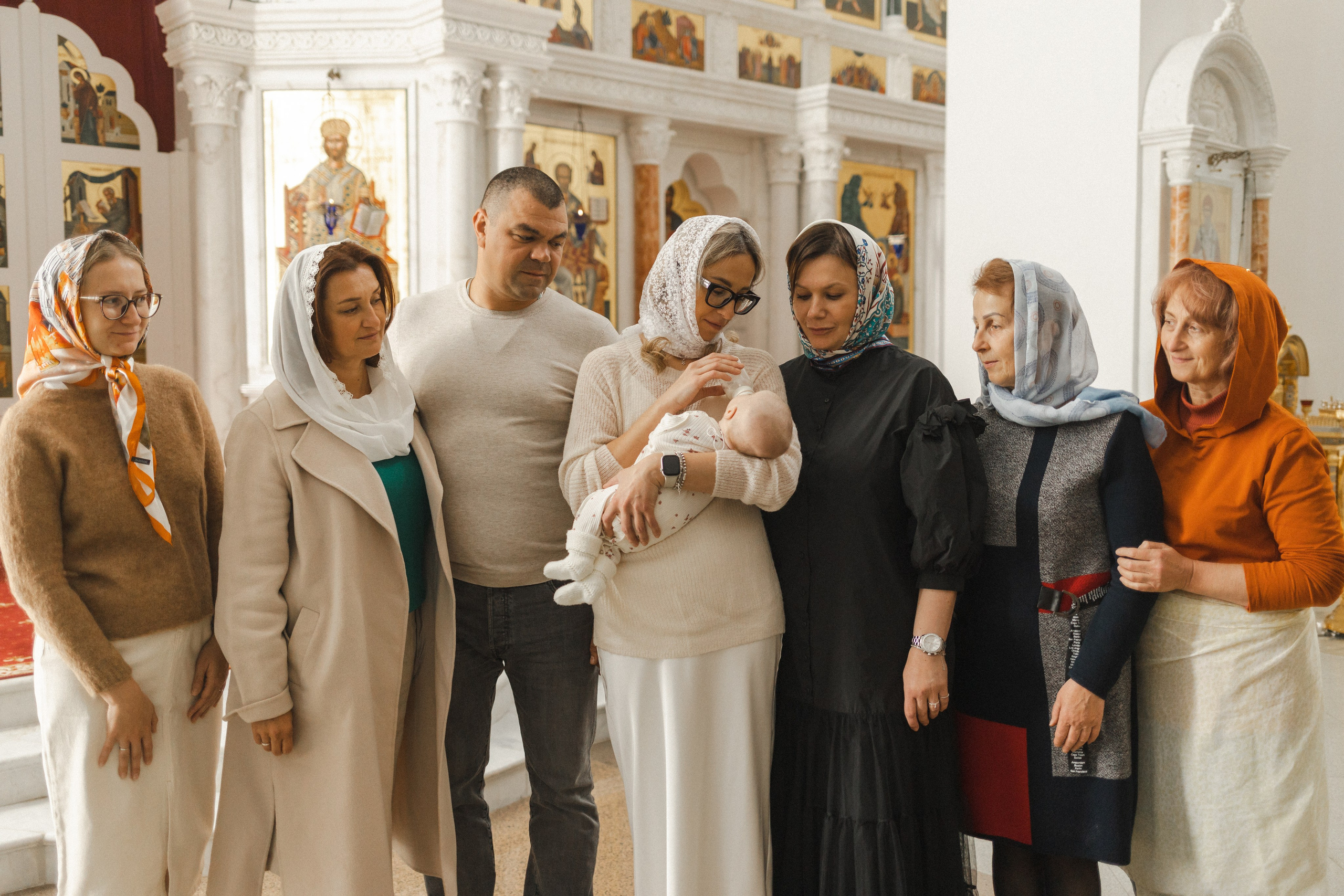 Крещение Стефании. Семейный фотограф в Москве
