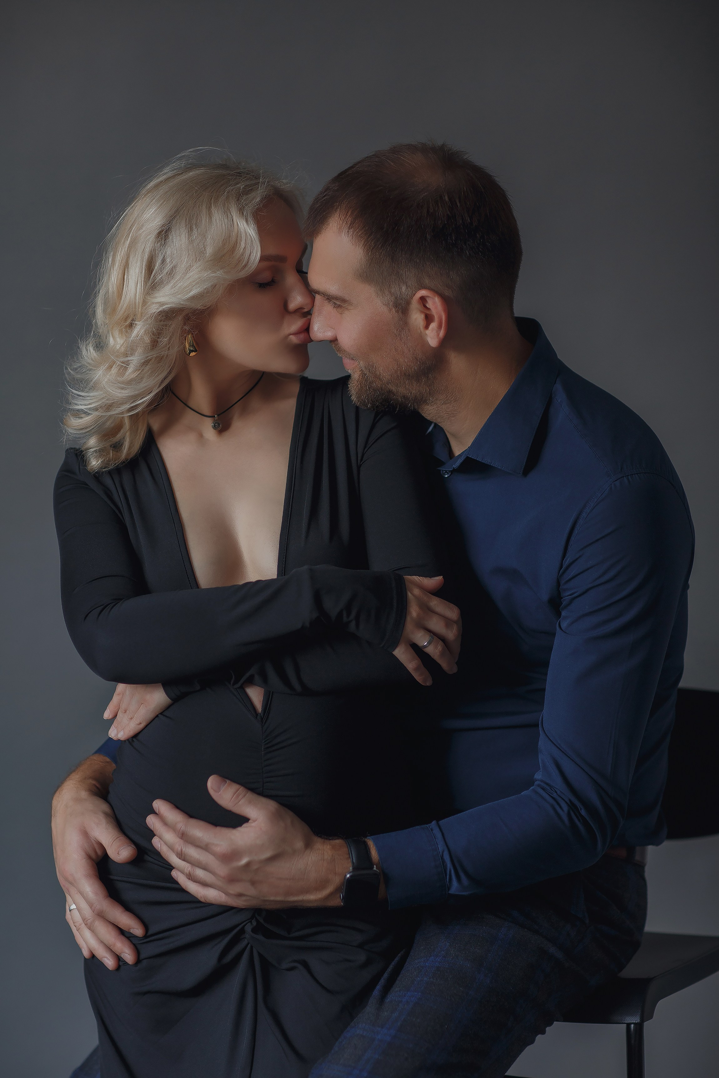 Фотосессия беременности в моей мини студии. Фотостудия СМУЗИ