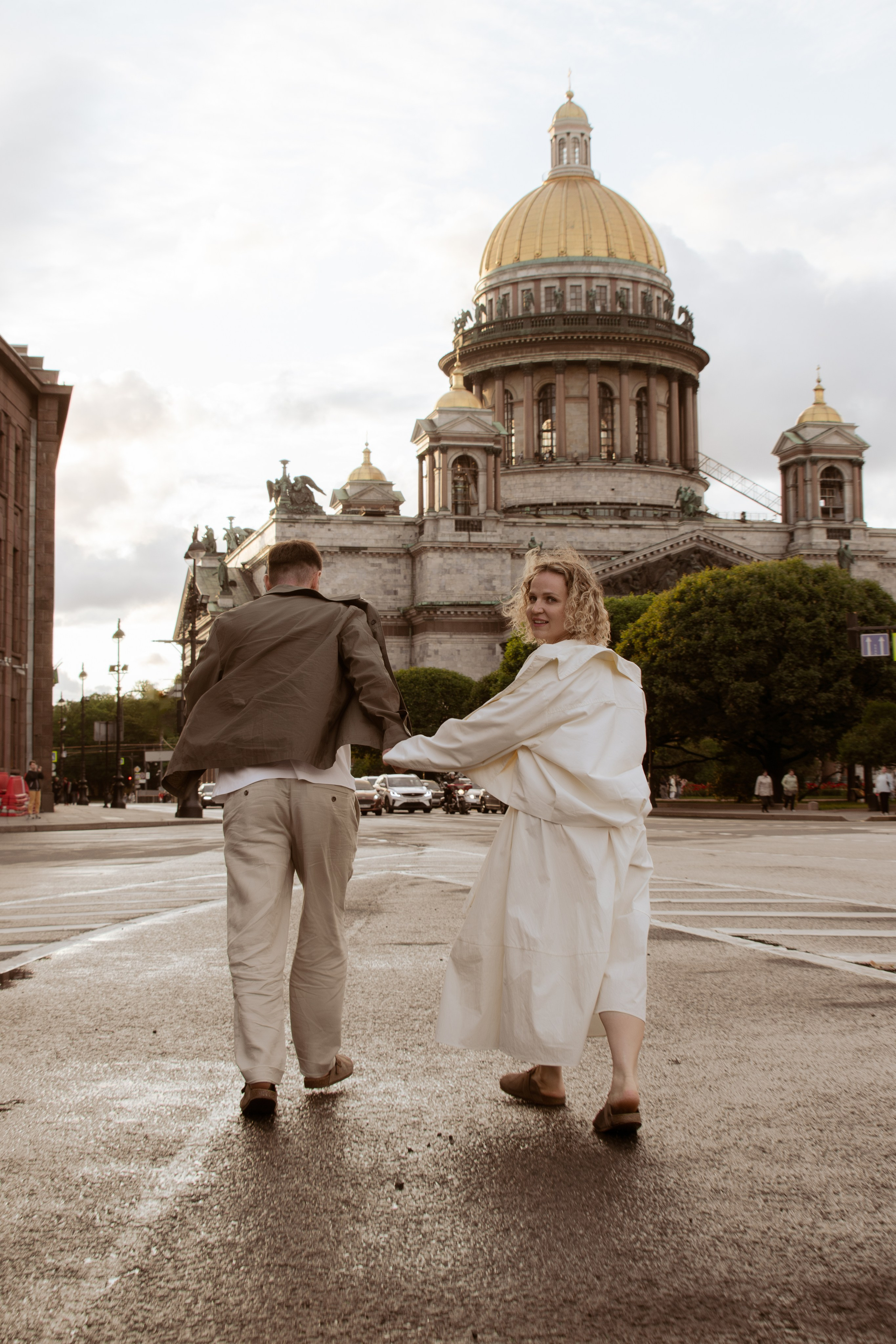 Фотопрогулка гостей из Минска. Фотограф в Санкт-Петербурге Ксения Яковчук