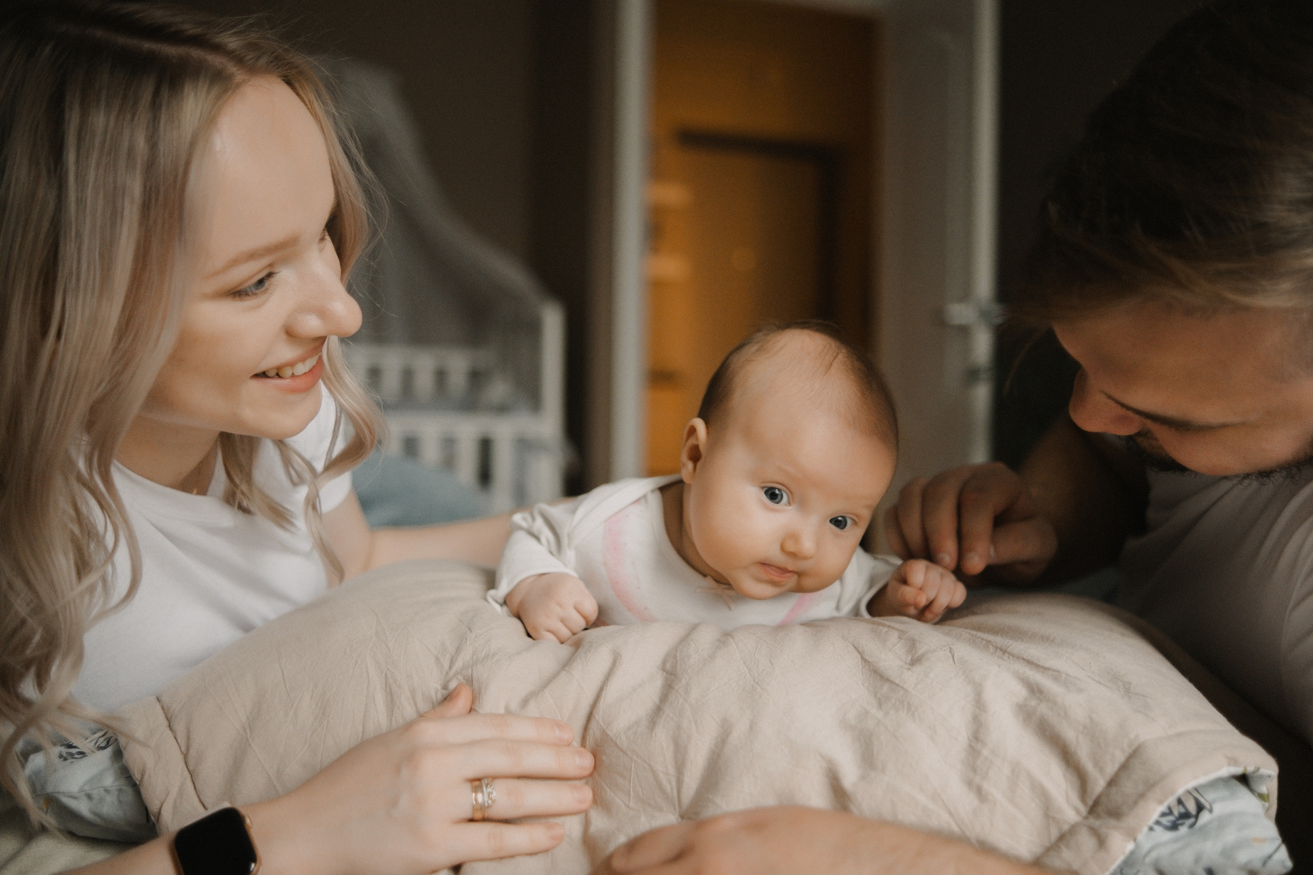 Анна, Слава и маленькая Ева. Семейный фотограф Уфа Головченко Анастасия