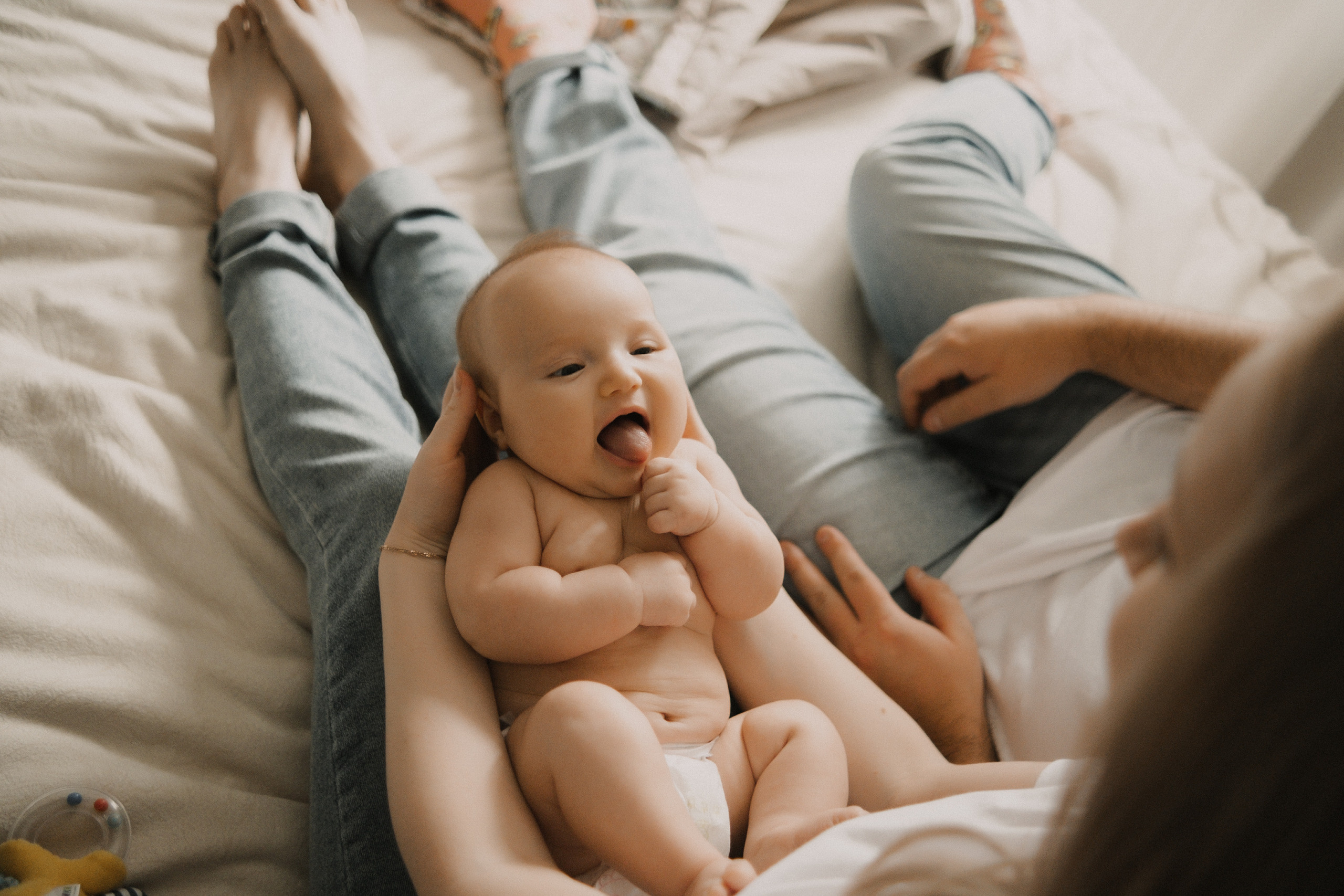 Анна, Слава и маленькая Ева. Семейный фотограф Уфа Головченко Анастасия