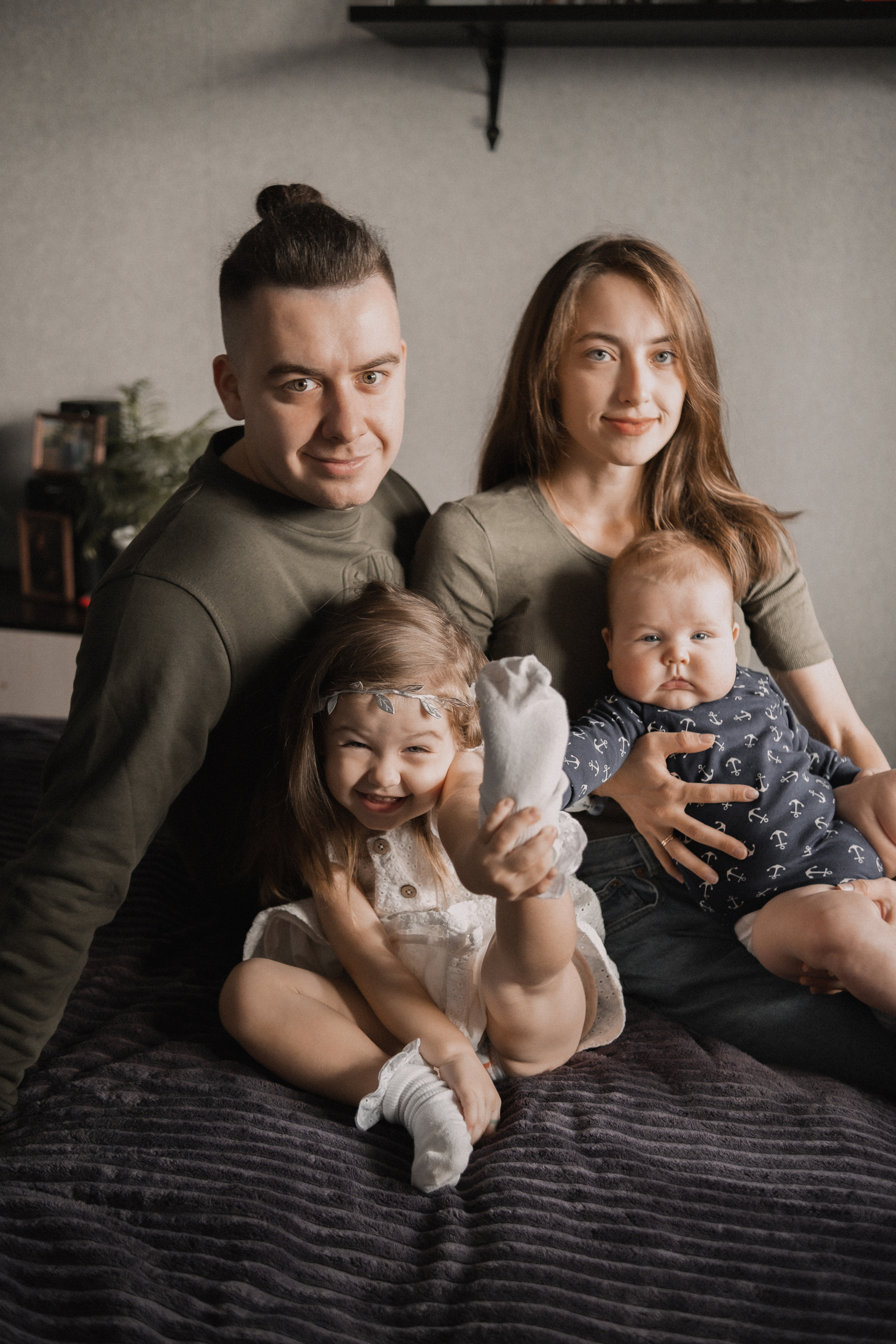 Диана, Денис, Ян, Линда. Семейный фотограф Уфа Головченко Анастасия