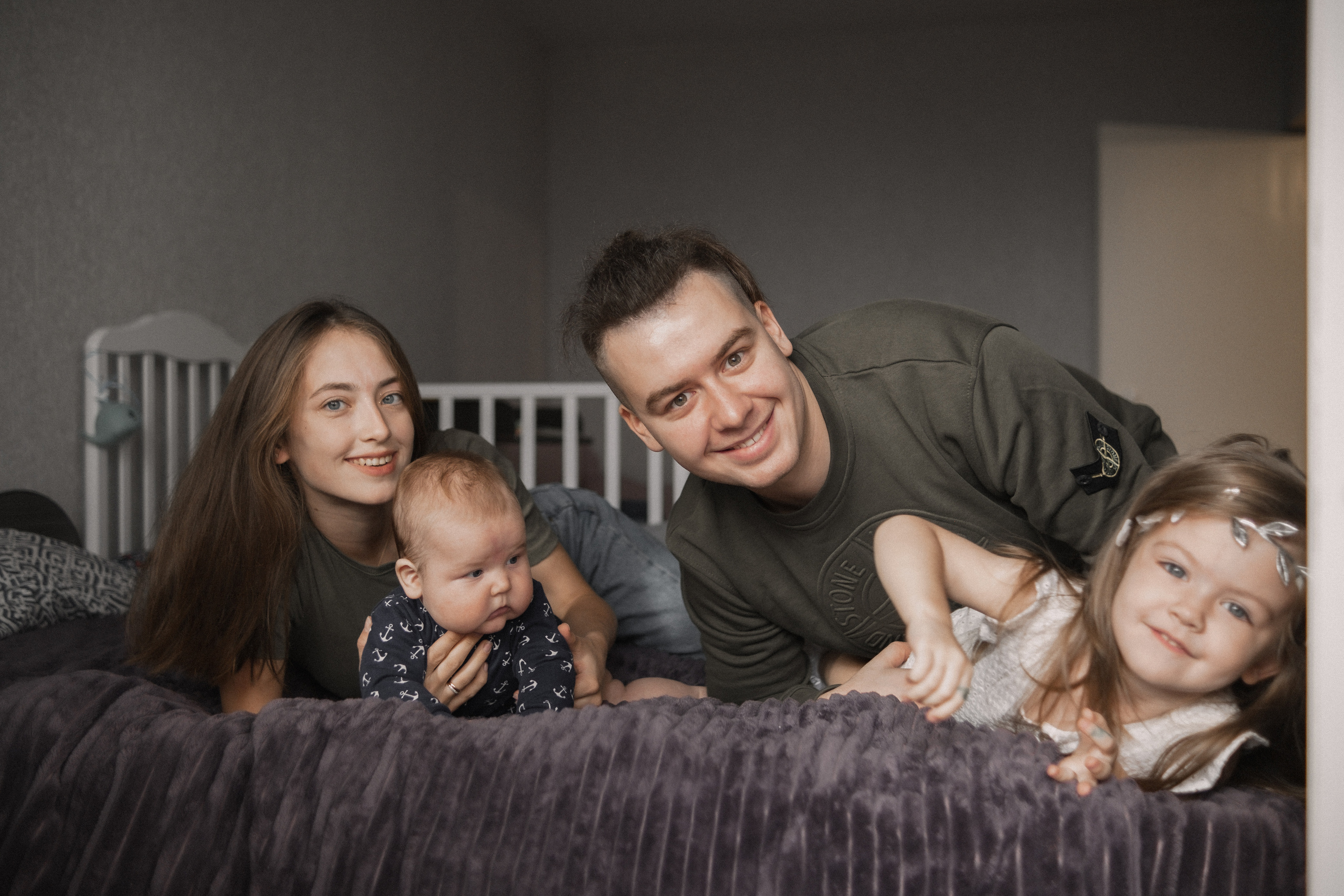 Диана, Денис, Ян, Линда. Семейный фотограф Уфа Головченко Анастасия