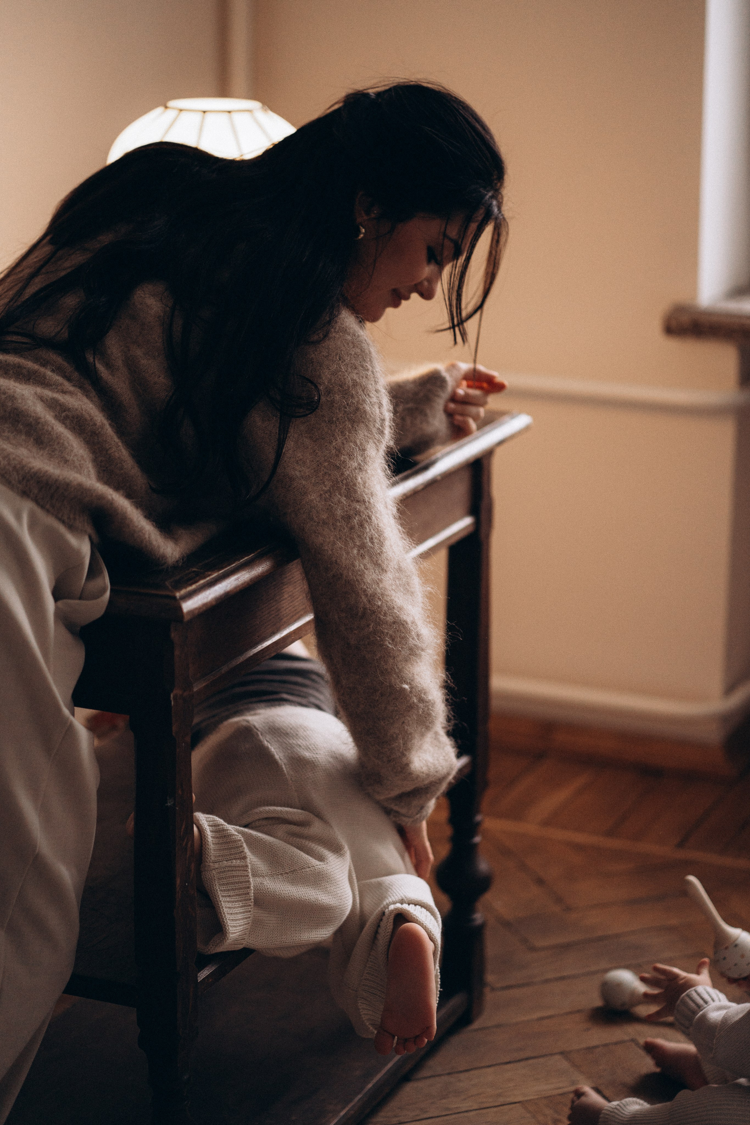 Family History. Фотограф Новорожденных в Москве. Семейные истории в стиле LIFE