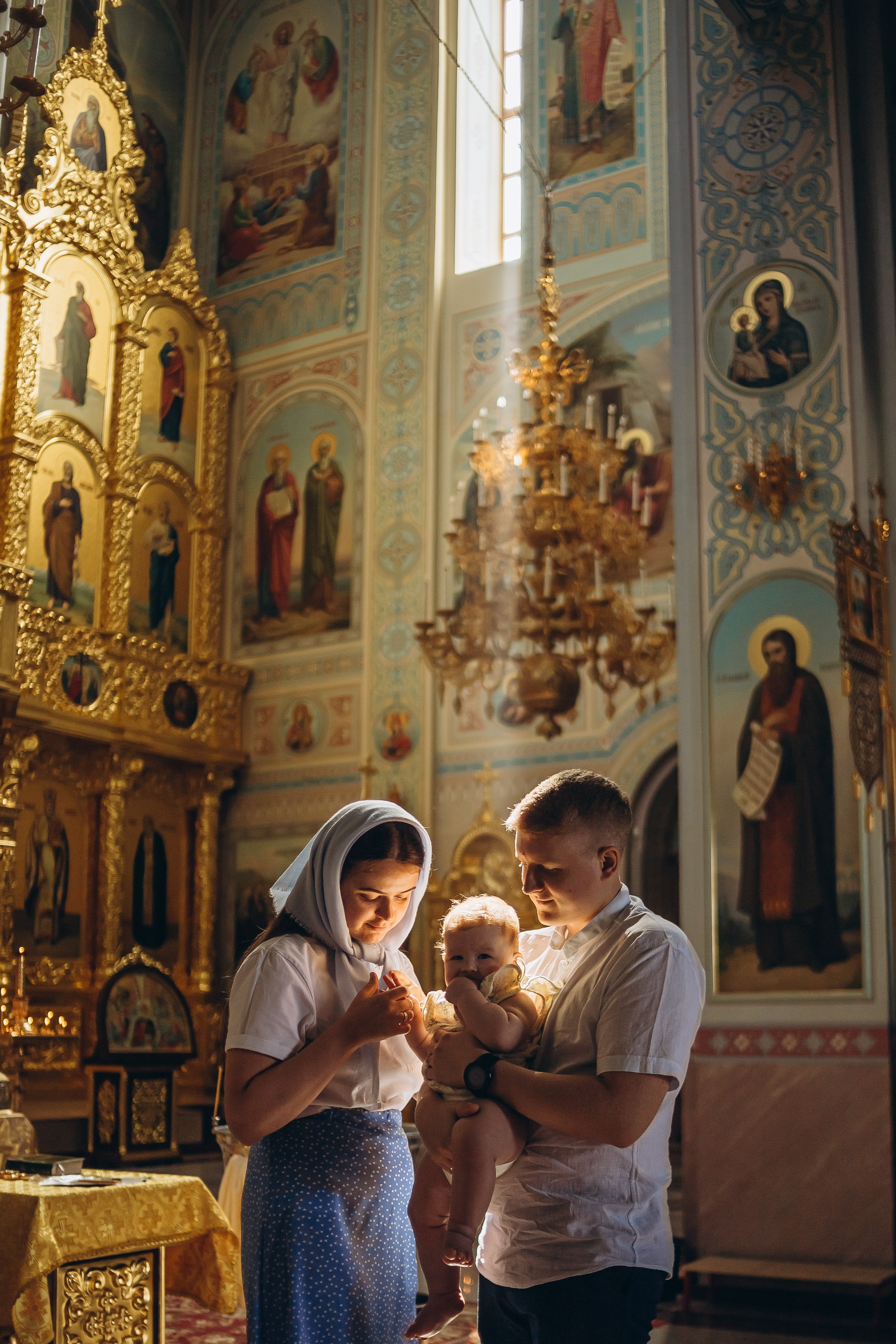 Крещение Надежды. Семейный фотограф в Волгодонске Краченцева Анна