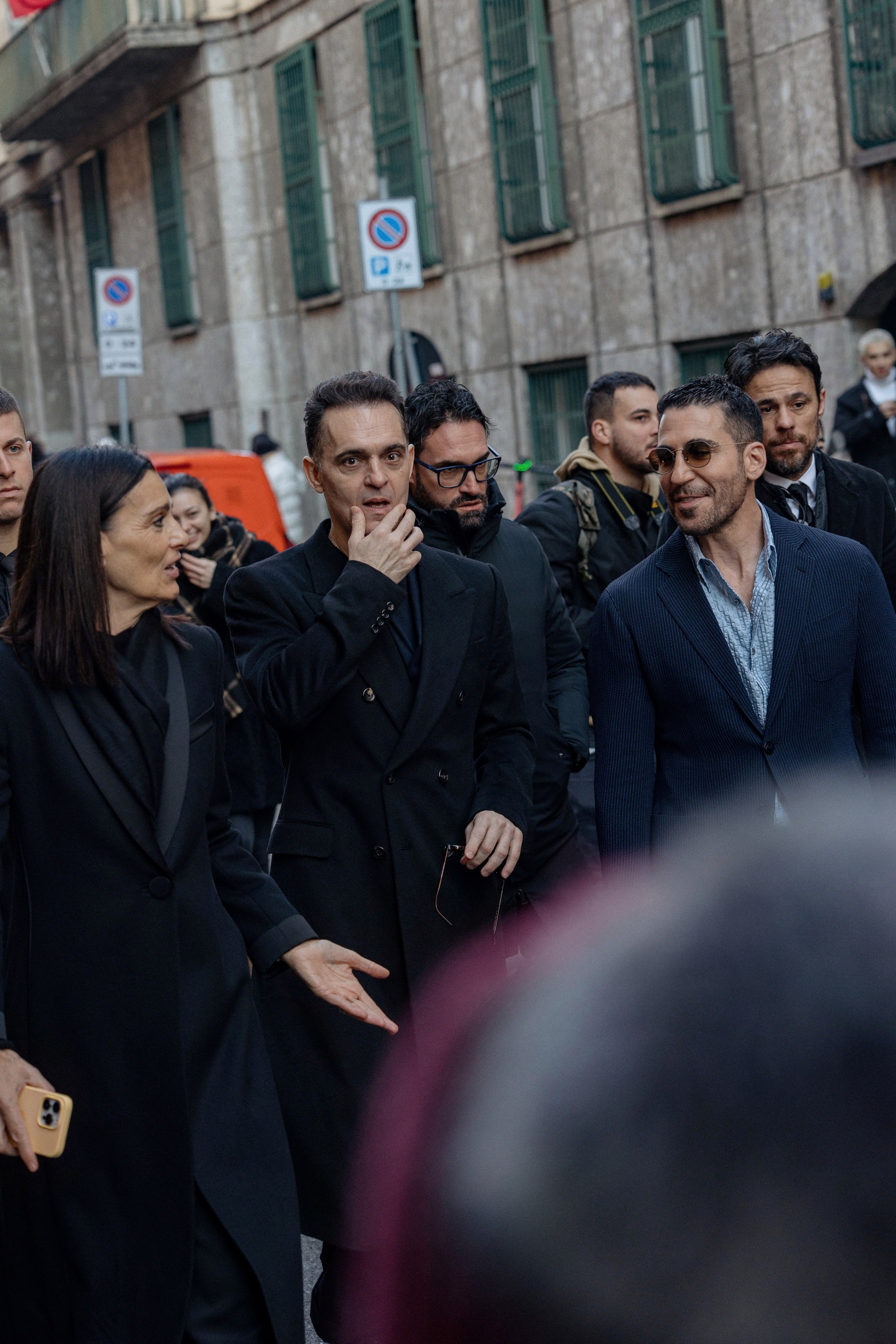 Milan Mens fashion week FW 24/25 ARMANI. Photographer in Milan Ivan Goncharov