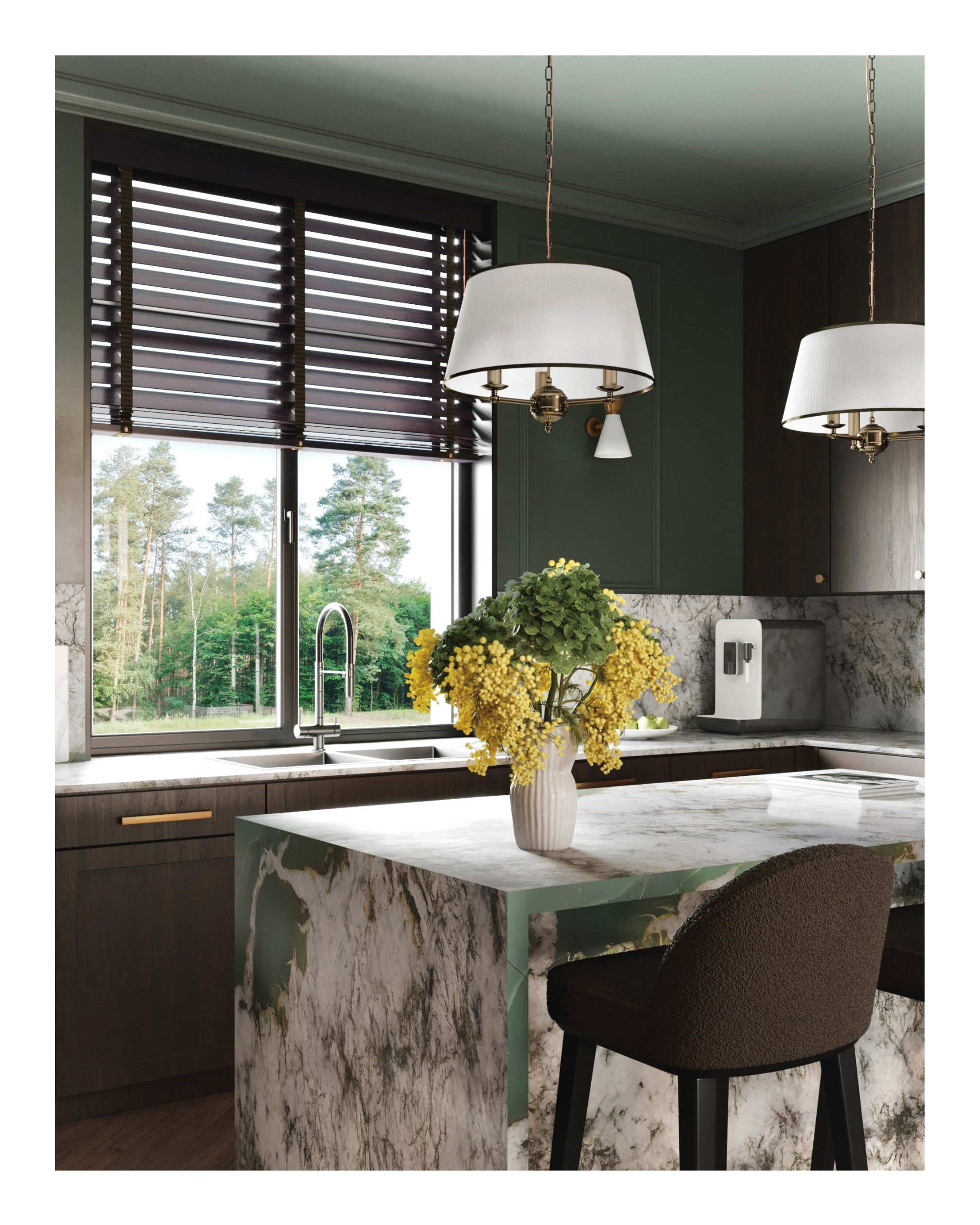 House in Deulino, Moscow. Cg artist Shchapov Dmitry