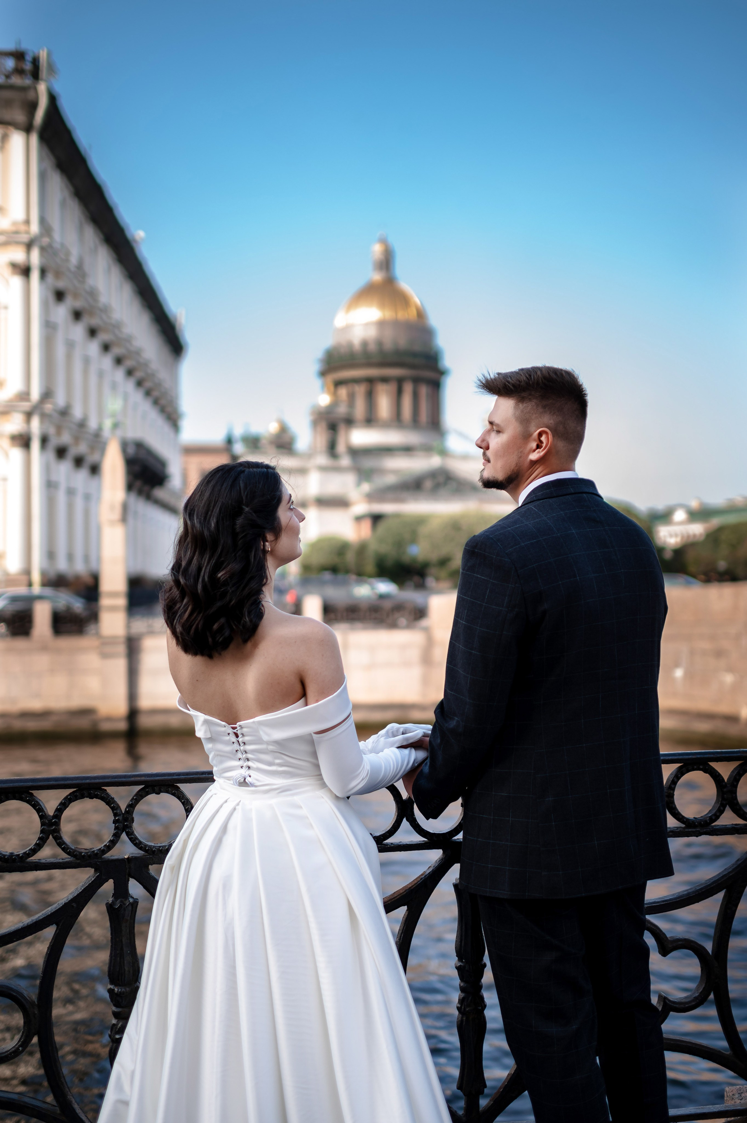 Камерная свадьба в Первом Дворце Бракосочетания №1 на Английской набережной Яны и Евгения. Портретный, семейный и свадебный фотограф в Санкт-Петербурге и в Пушкине Ширяев Денис