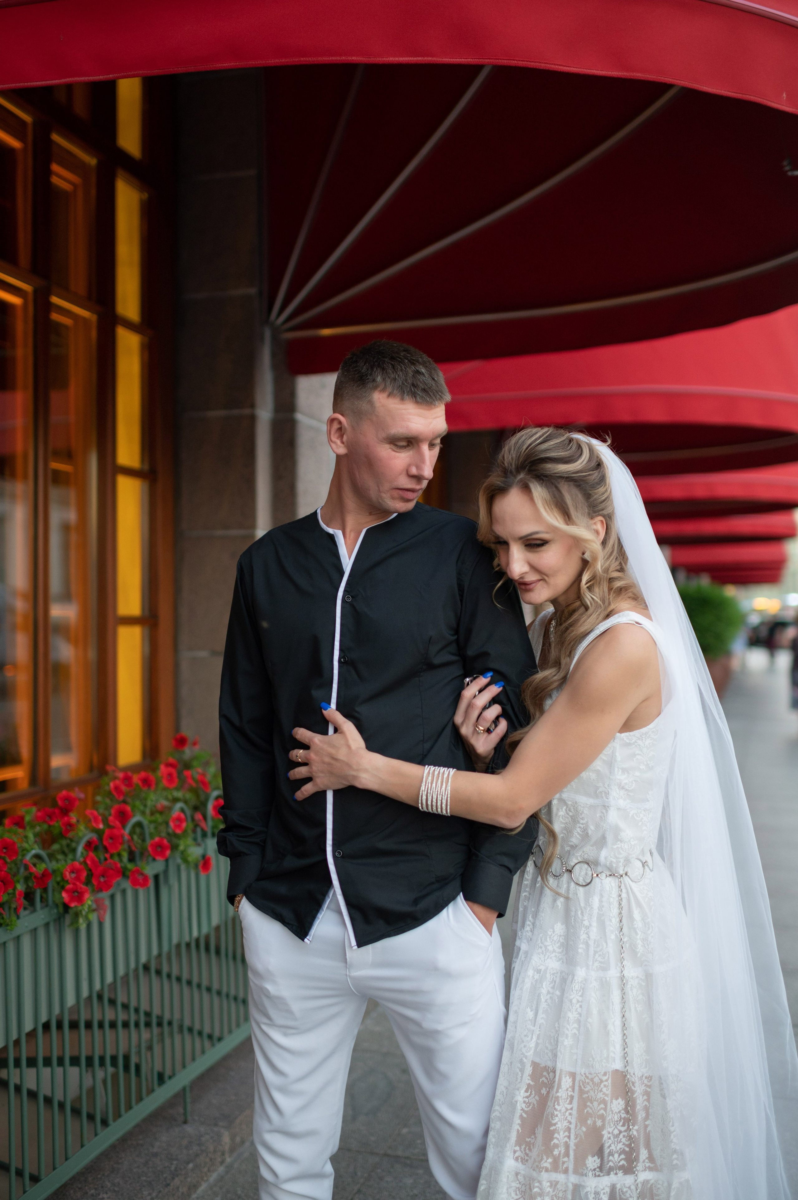 Екатерина и Андрей (свадебная фотосессия в вечернем Петербурге). Портретный, семейный и свадебный фотограф в Санкт-Петербурге и в Пушкине Ширяев Денис