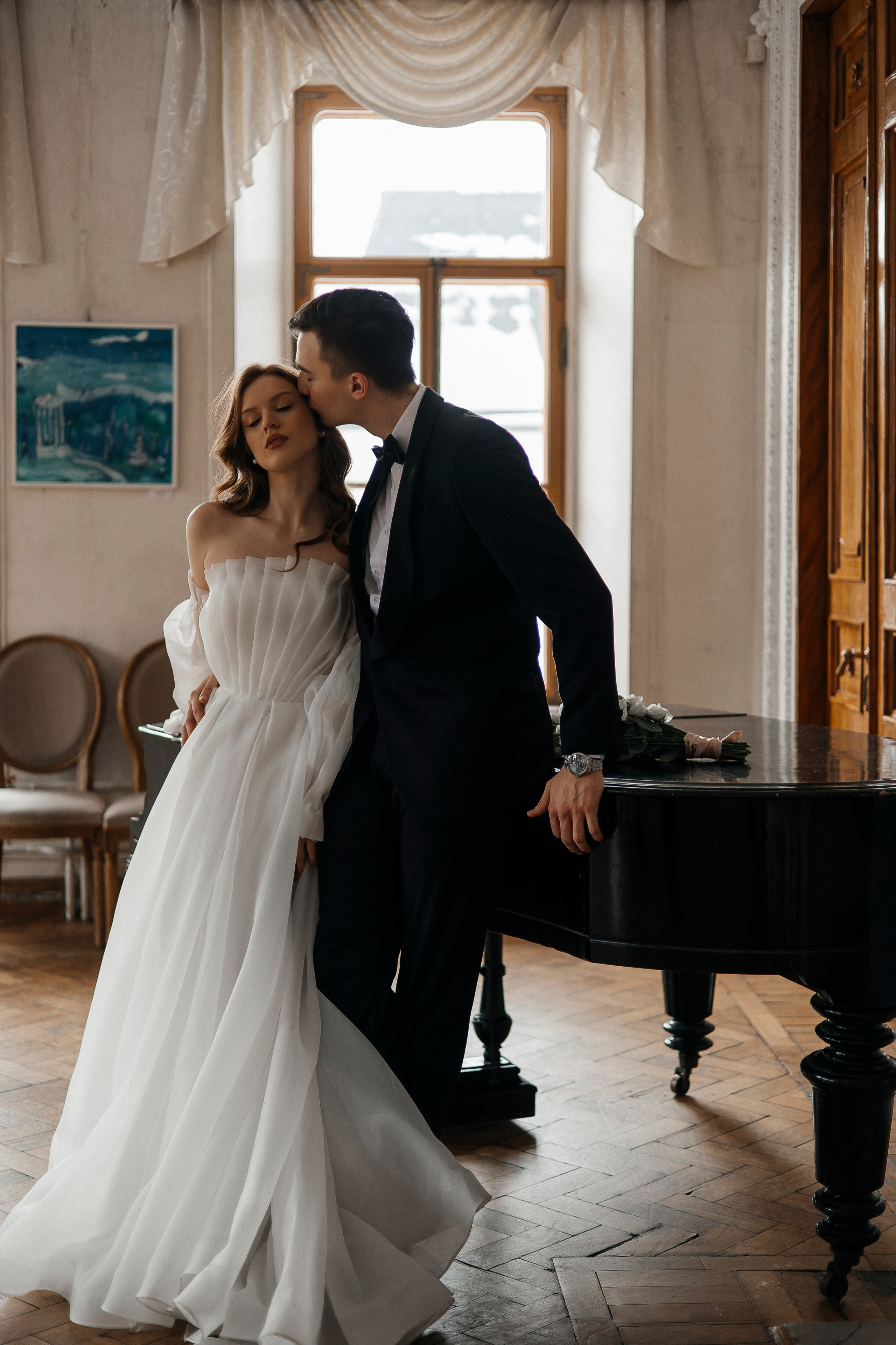 Мария и Александр (съемка в библиотеке). Фотограф в Москве Екатерина Потапова