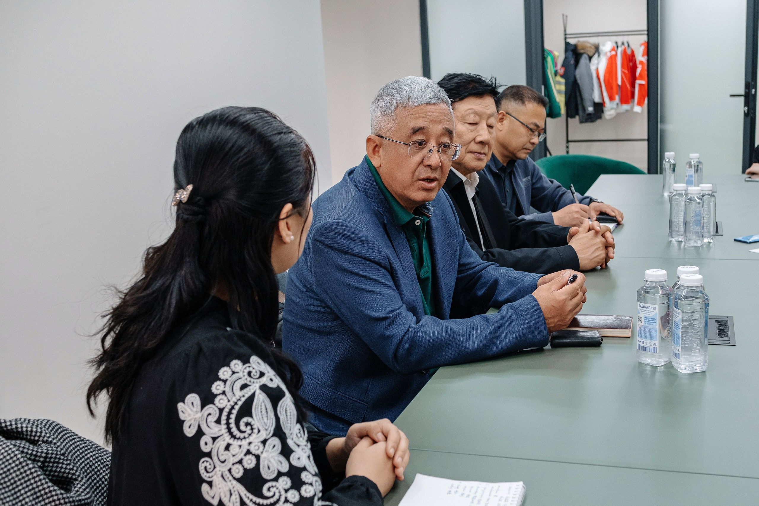 Делегация Китая в Ивановской текстильной компании