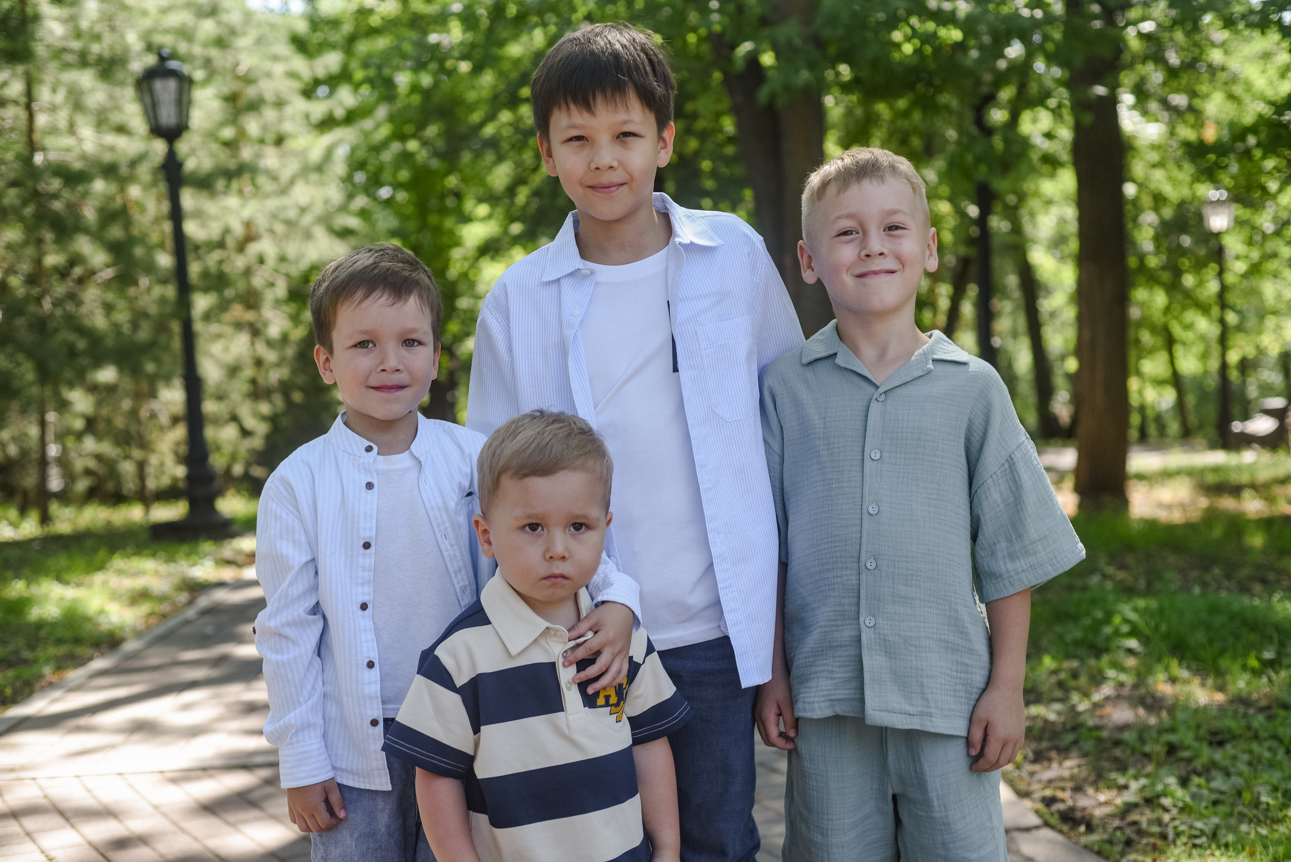 Семейная съемка в парке. Семейный и свадебный фотограф в г. Уфа Динара