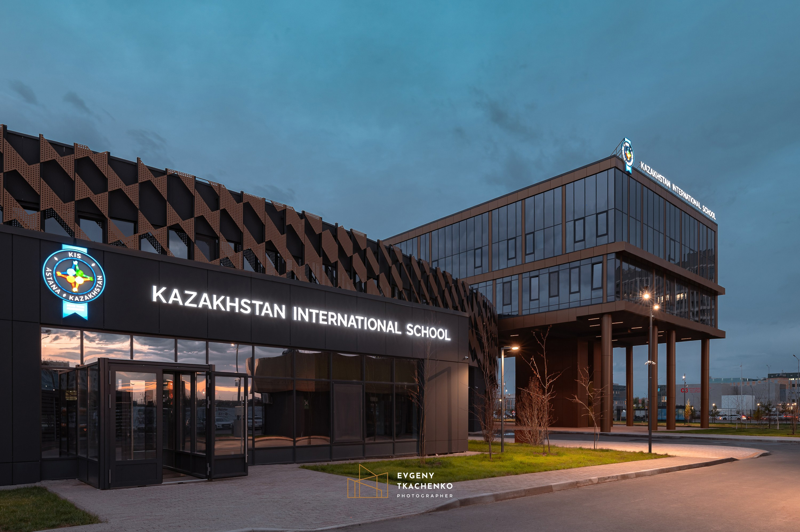 Kazakhstan International School в г. Астана. Архитектурный и интерьерный фотограф в Казахстане
