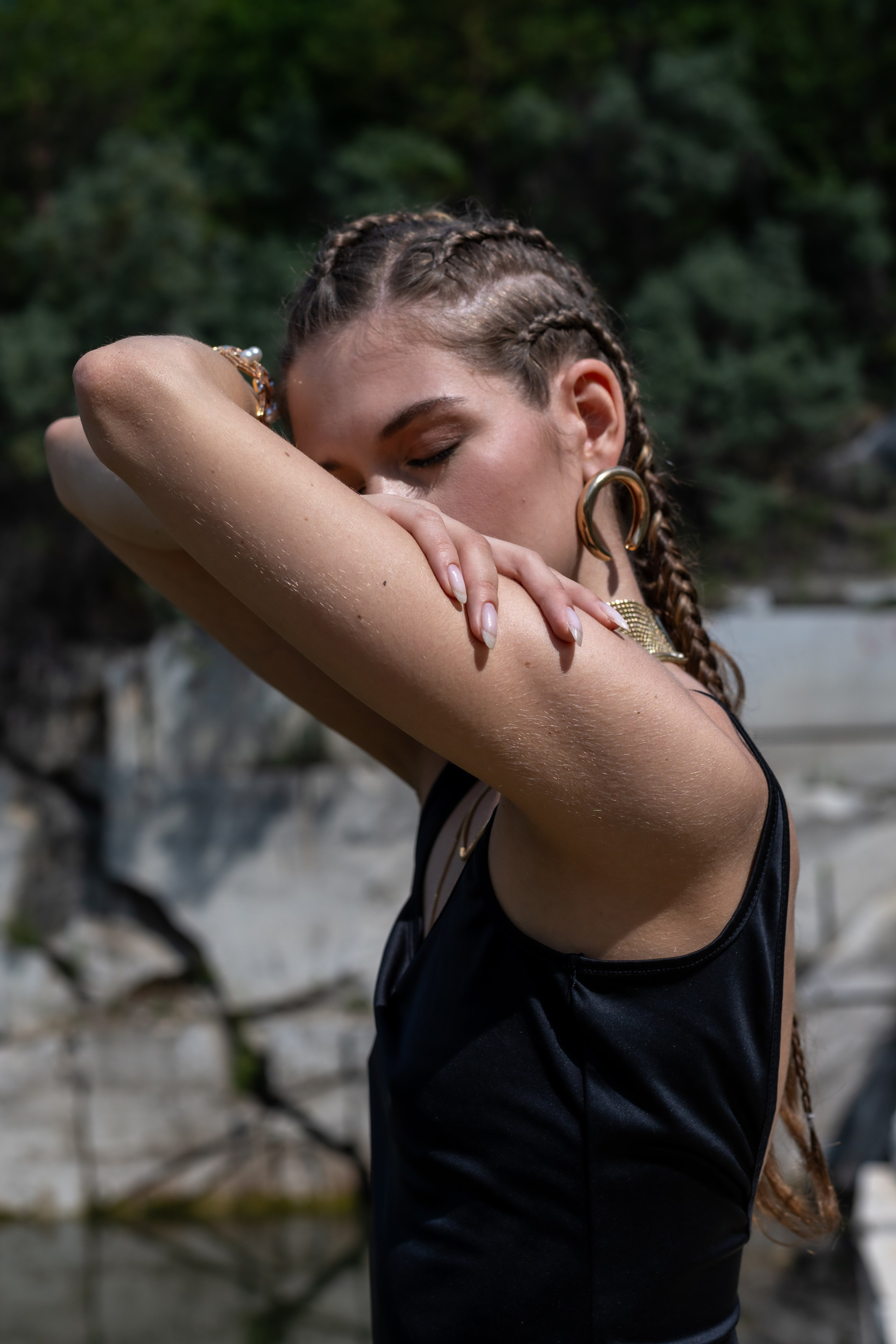 Даша. Гилевский водопад и карьеры