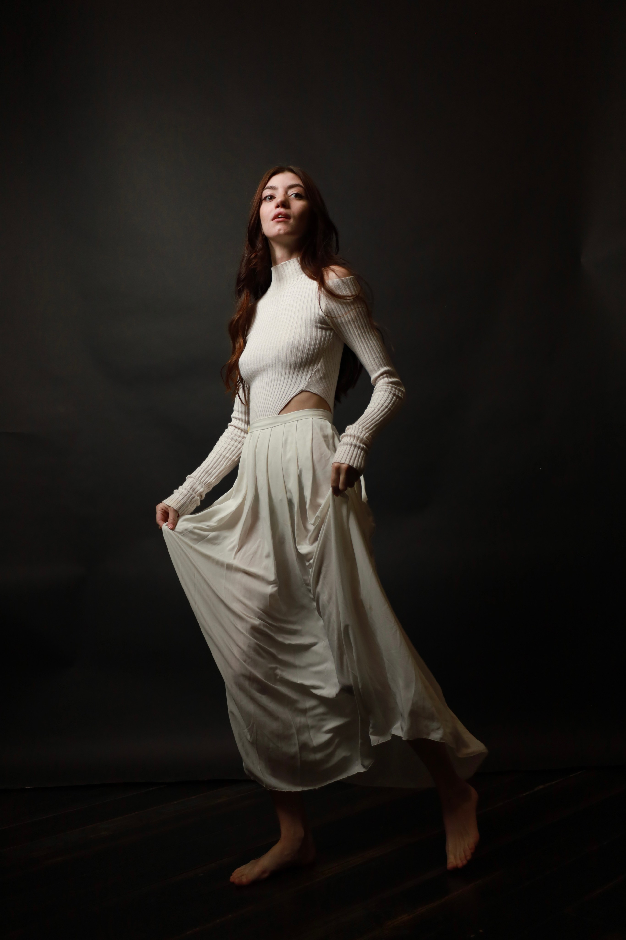 Валерия. Воздушная фотосъемка в студии. Портретный фотограф Панферова Регина г. Санкт-Петербург, г. Казань