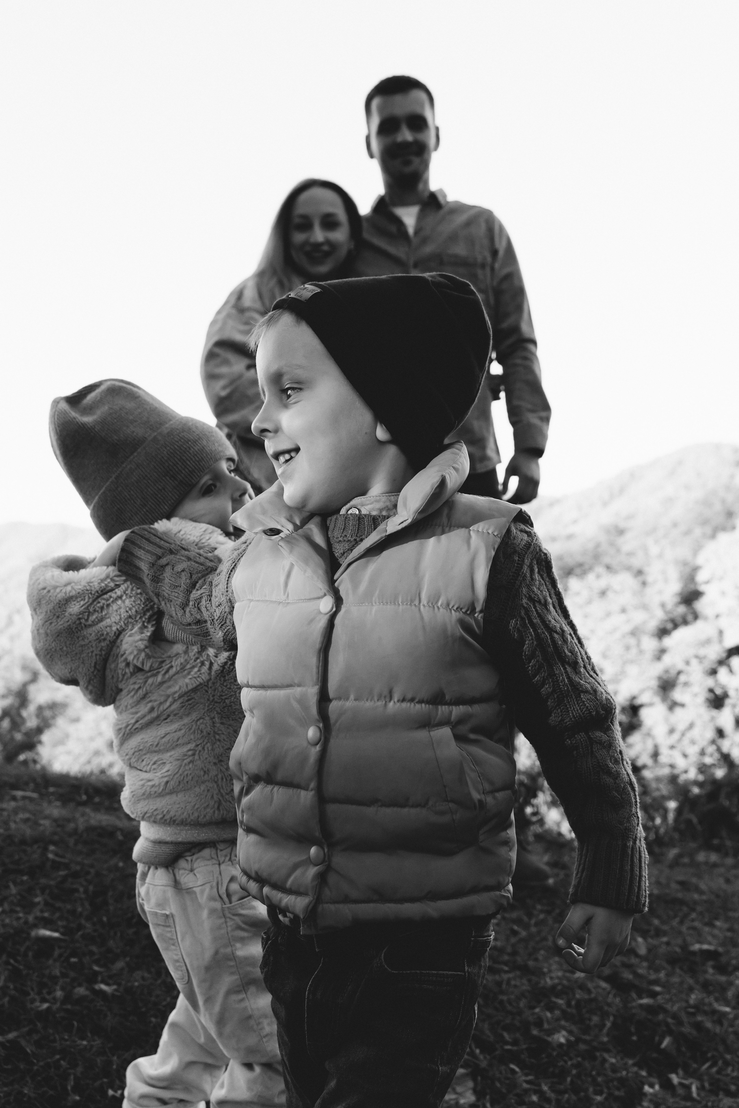 Виталий, Вероника, Родион и Алёна. Семейный фотограф в Сочи Анна Мальцева