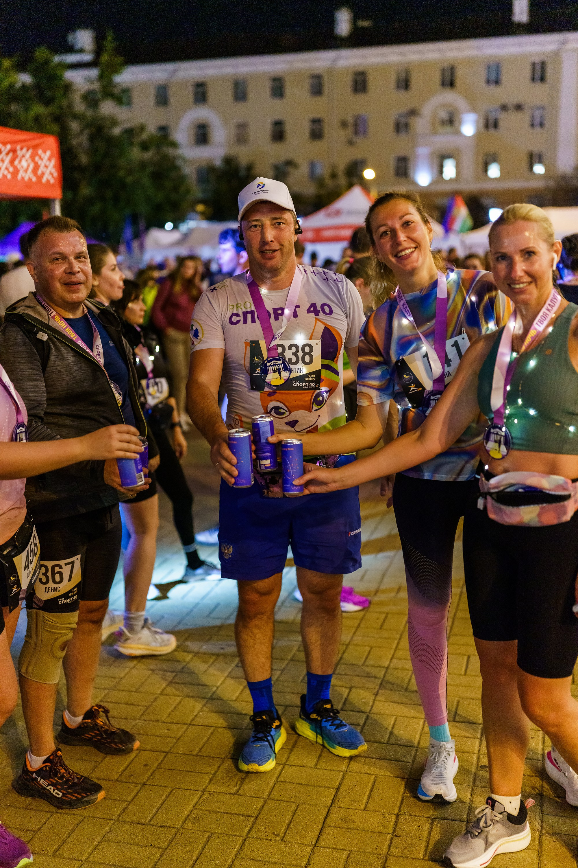 Фотографии Забег «Калуга ночь» 2025. Фотограф спортивные события, недвижимость, турбизнес