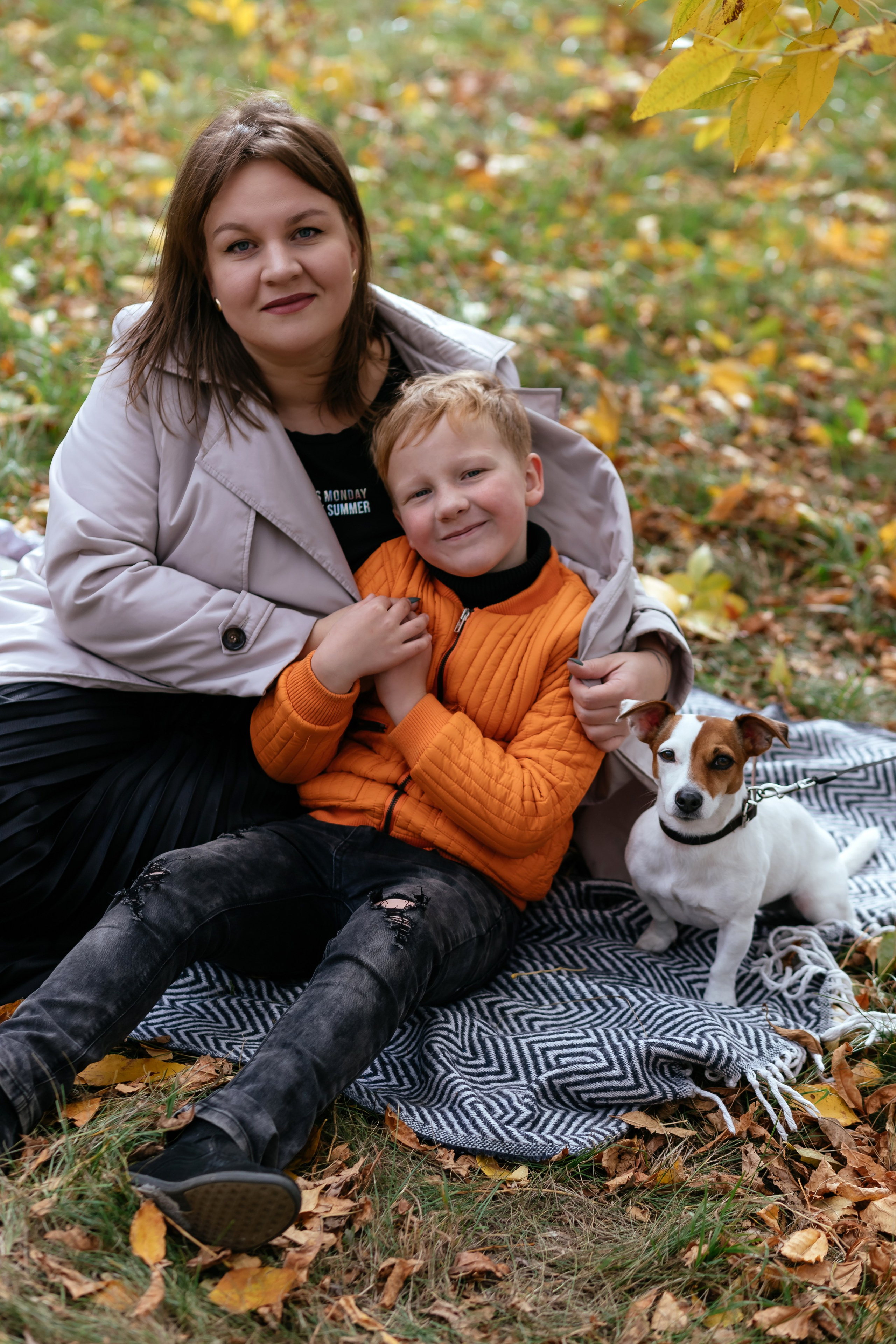 Осенний пикник. Семейный фотограф в Минске Приболовец Светлана