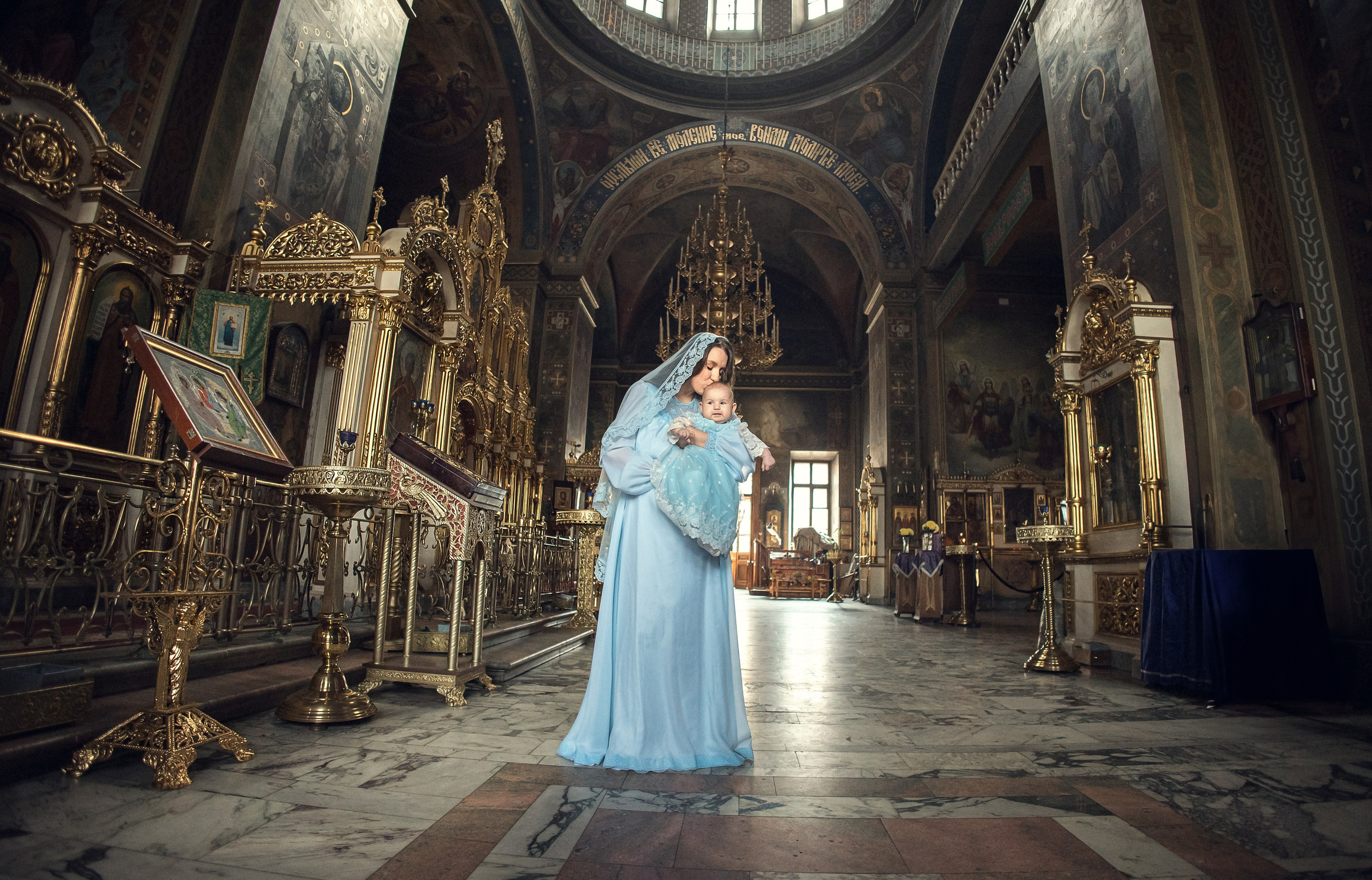 Таинство крещения. Семейный и детский фотограф в Москве Орешина Юлия