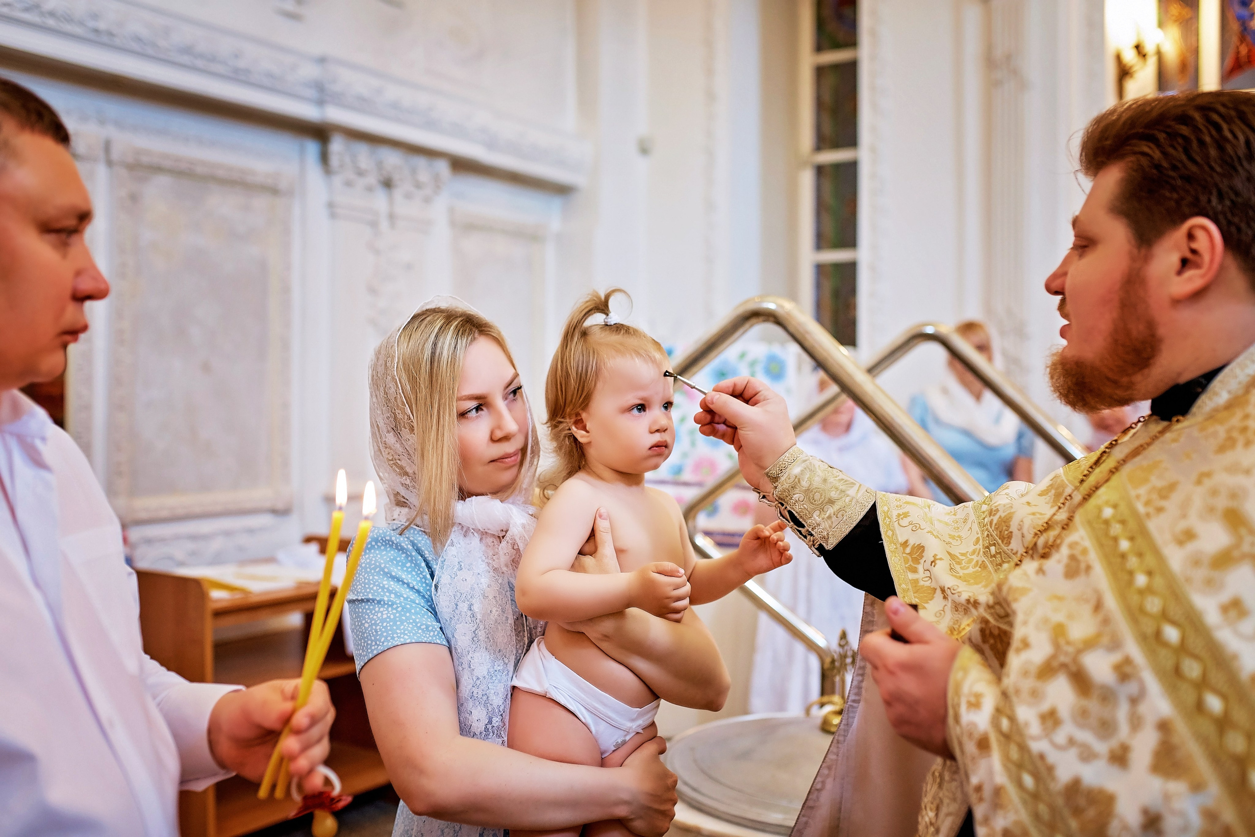 Крещение Иоанно-Богословкий храм. Фотограф на Крещение и Венчание в Барнауле