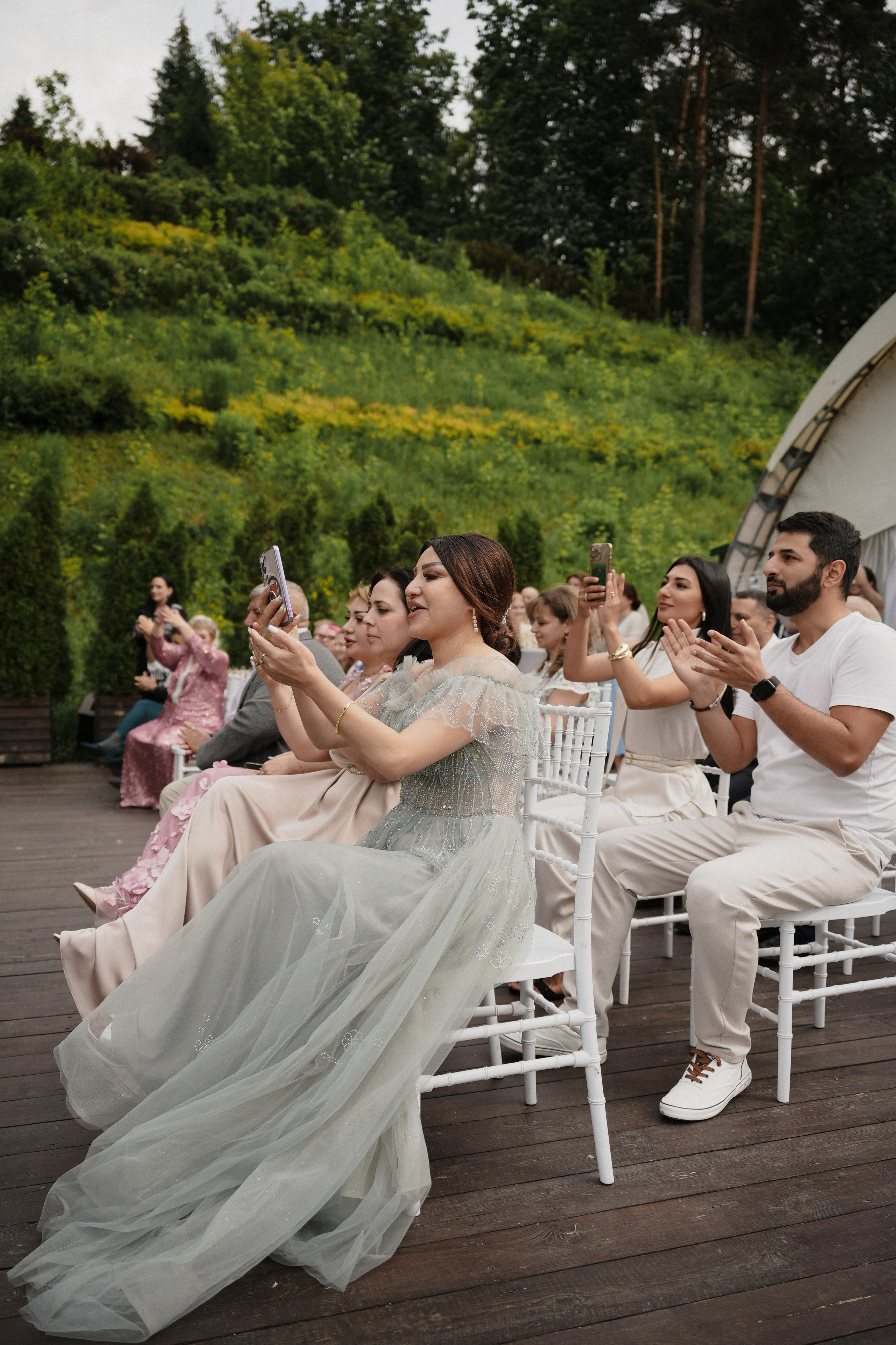 Сборы жениха и невесты, бракосочетание в Савеловском загсе, выездная церемония