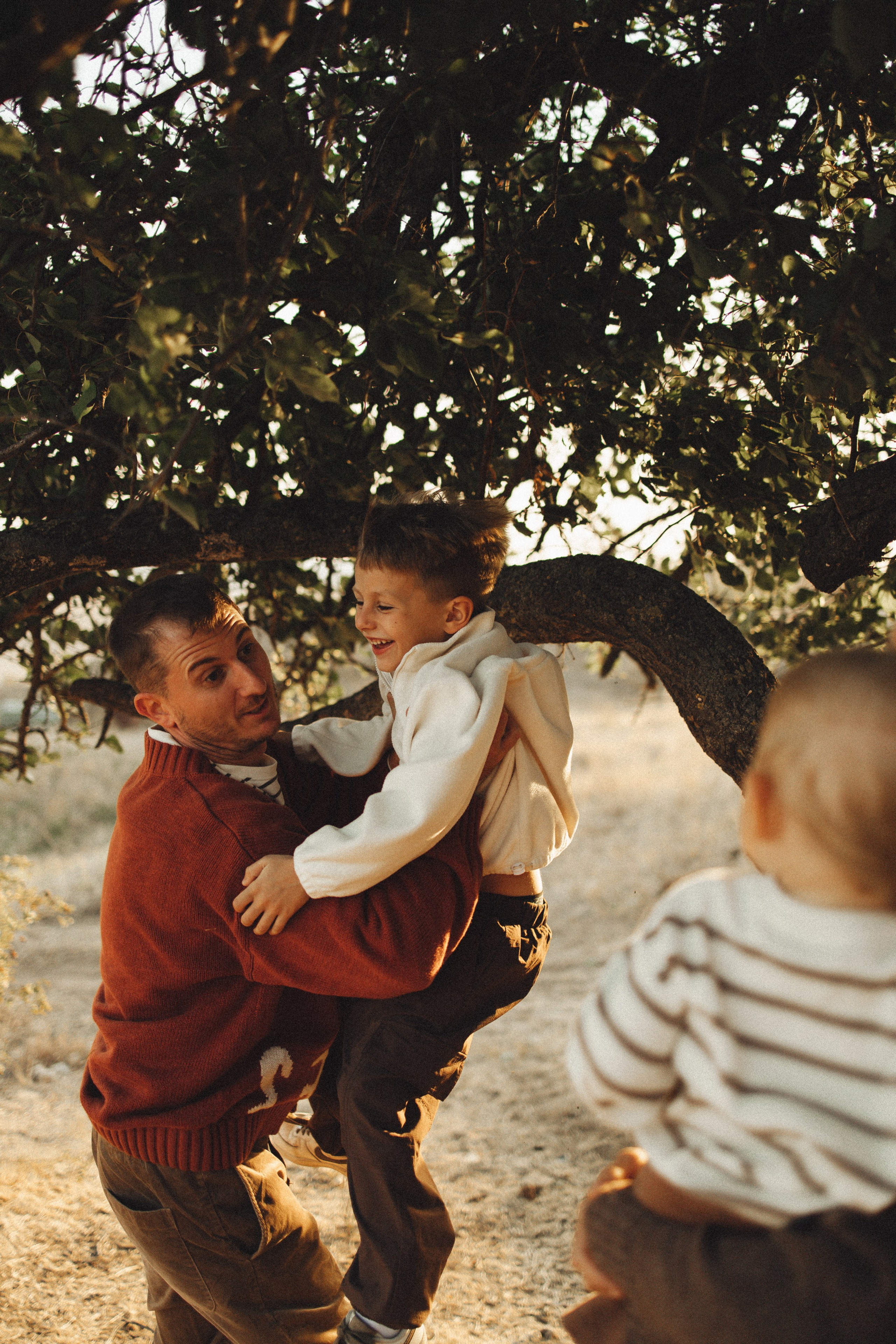 Семейная история, закат в Мержаново. Семейный и детский фотограф, таганрог, ростов-на-дону