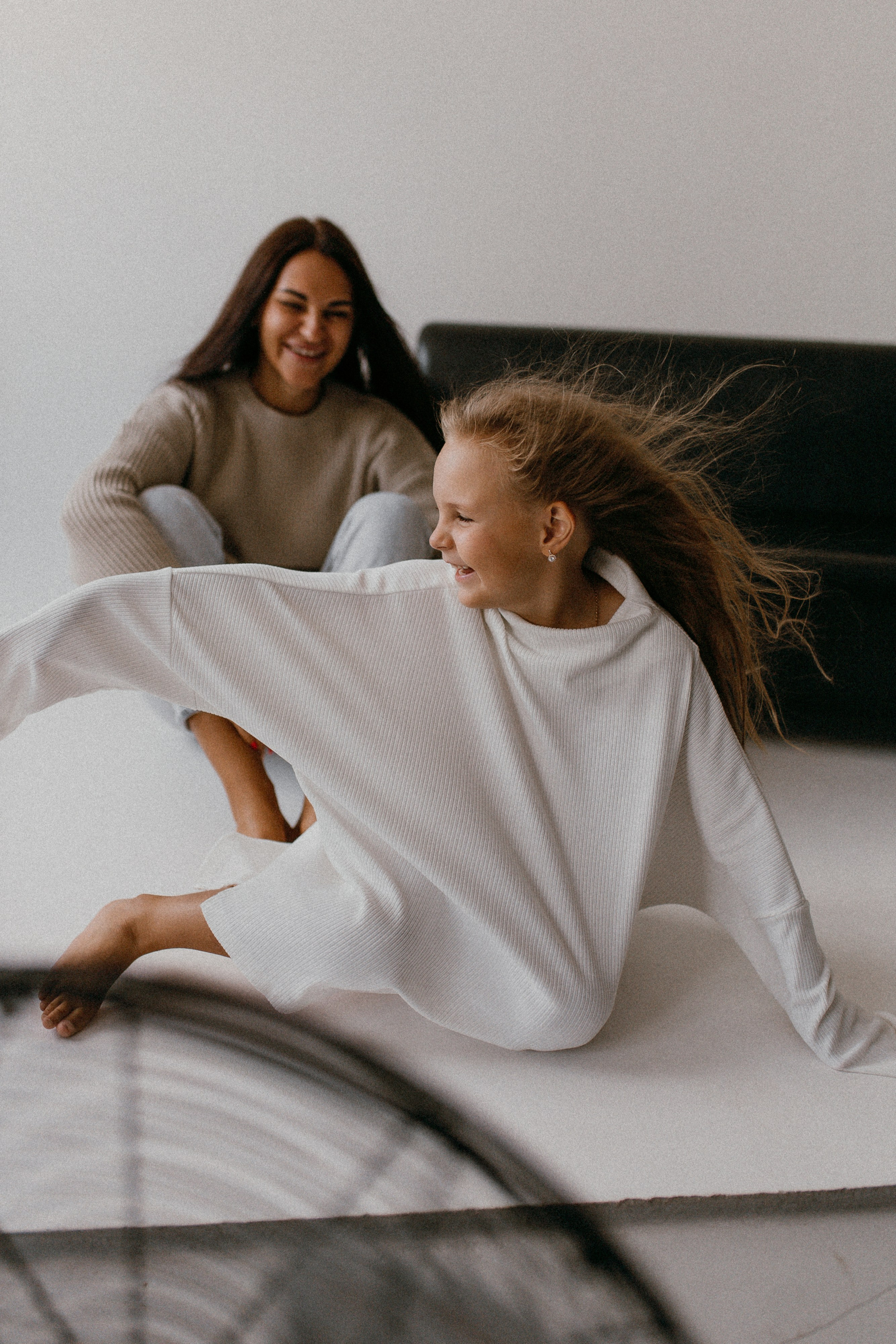 Есения и мама. Семейный фотограф Губкин/Старый Оскол