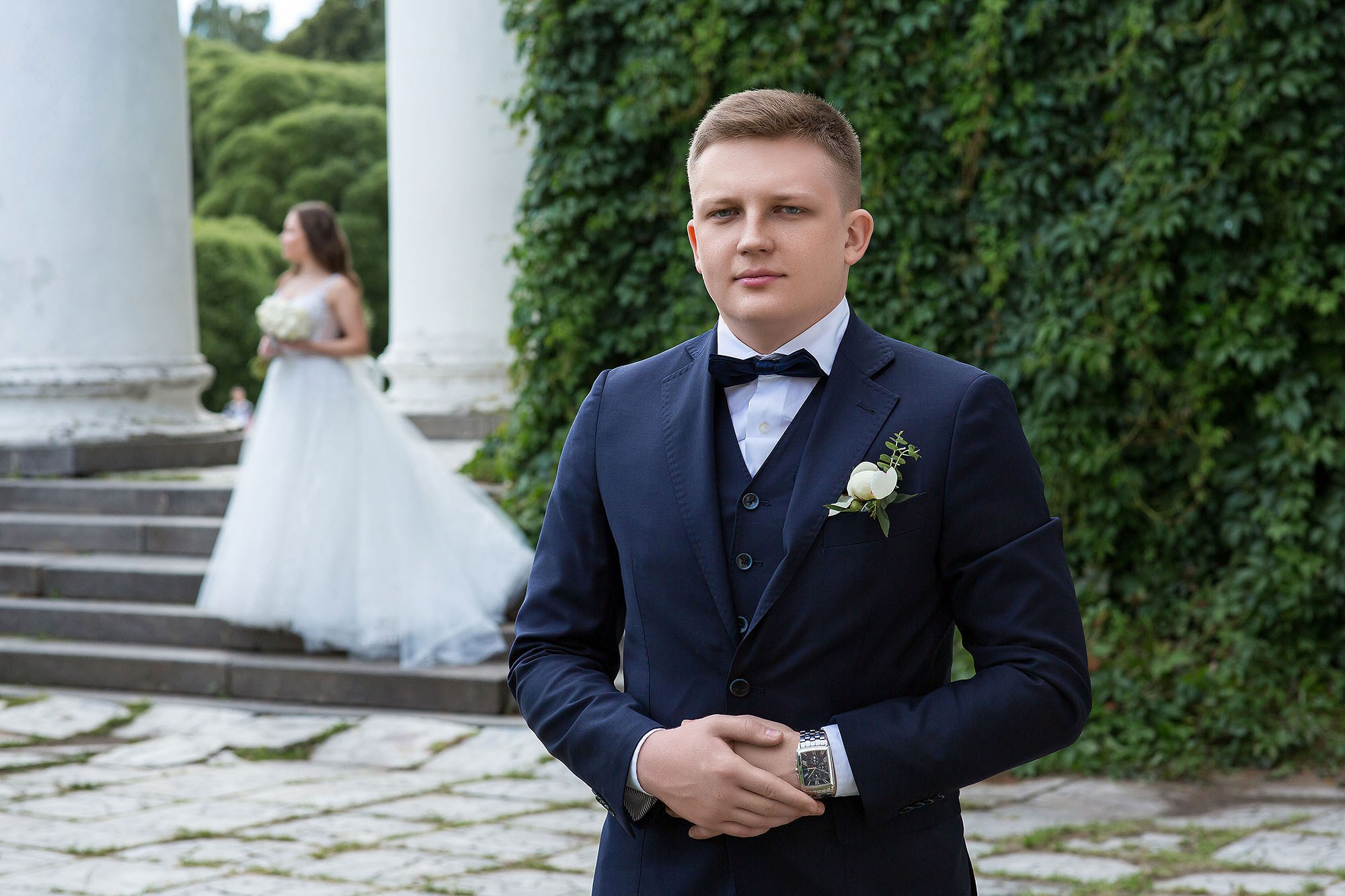 Прогулка, фотосессия жениха и невесты. Свадебная съемка. Фотограф в Москве Валерий Боцман