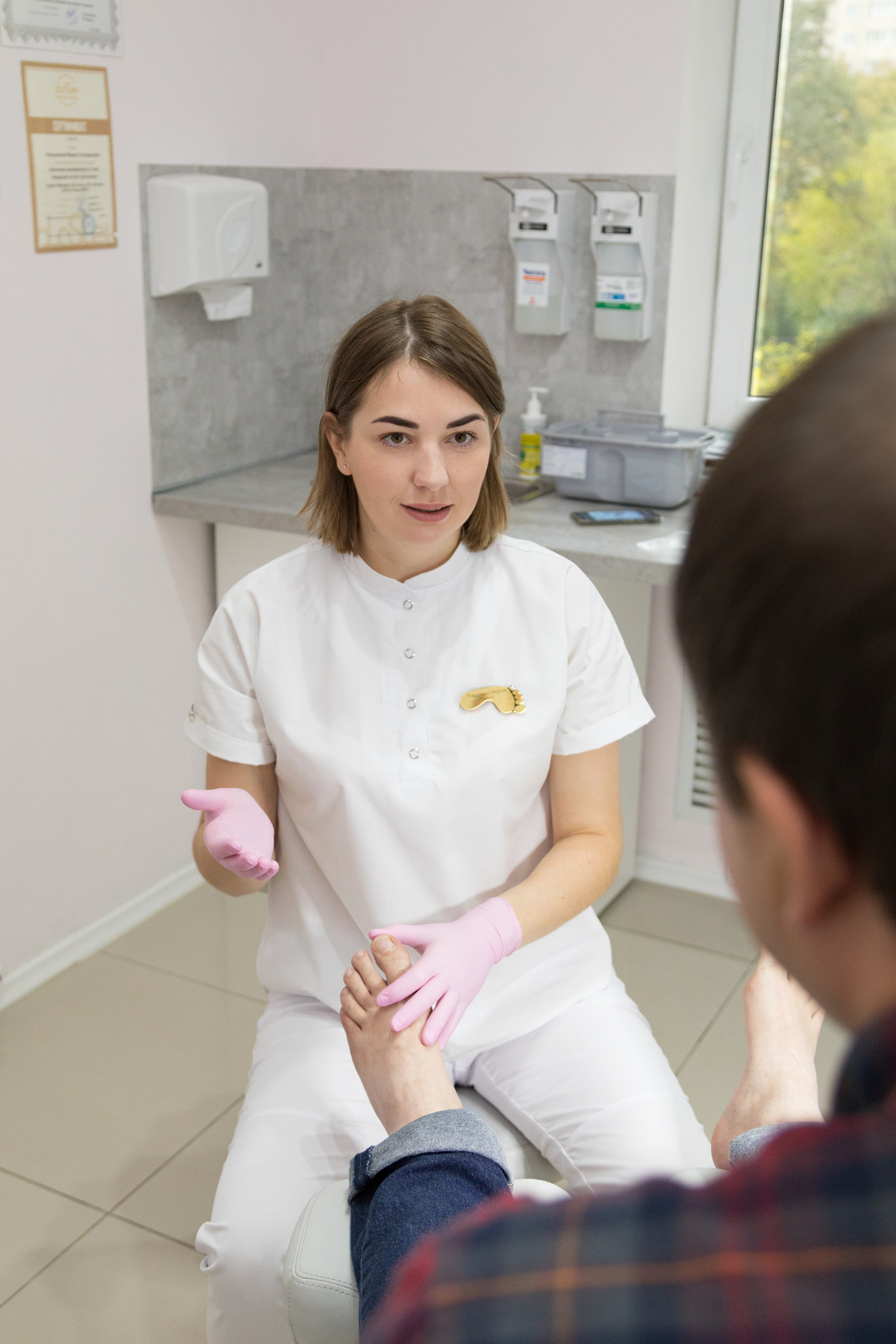 Фотосессия рабочего кабинета подолога. Детский и контент фотограф Надя Волкова Санкт-Петербург