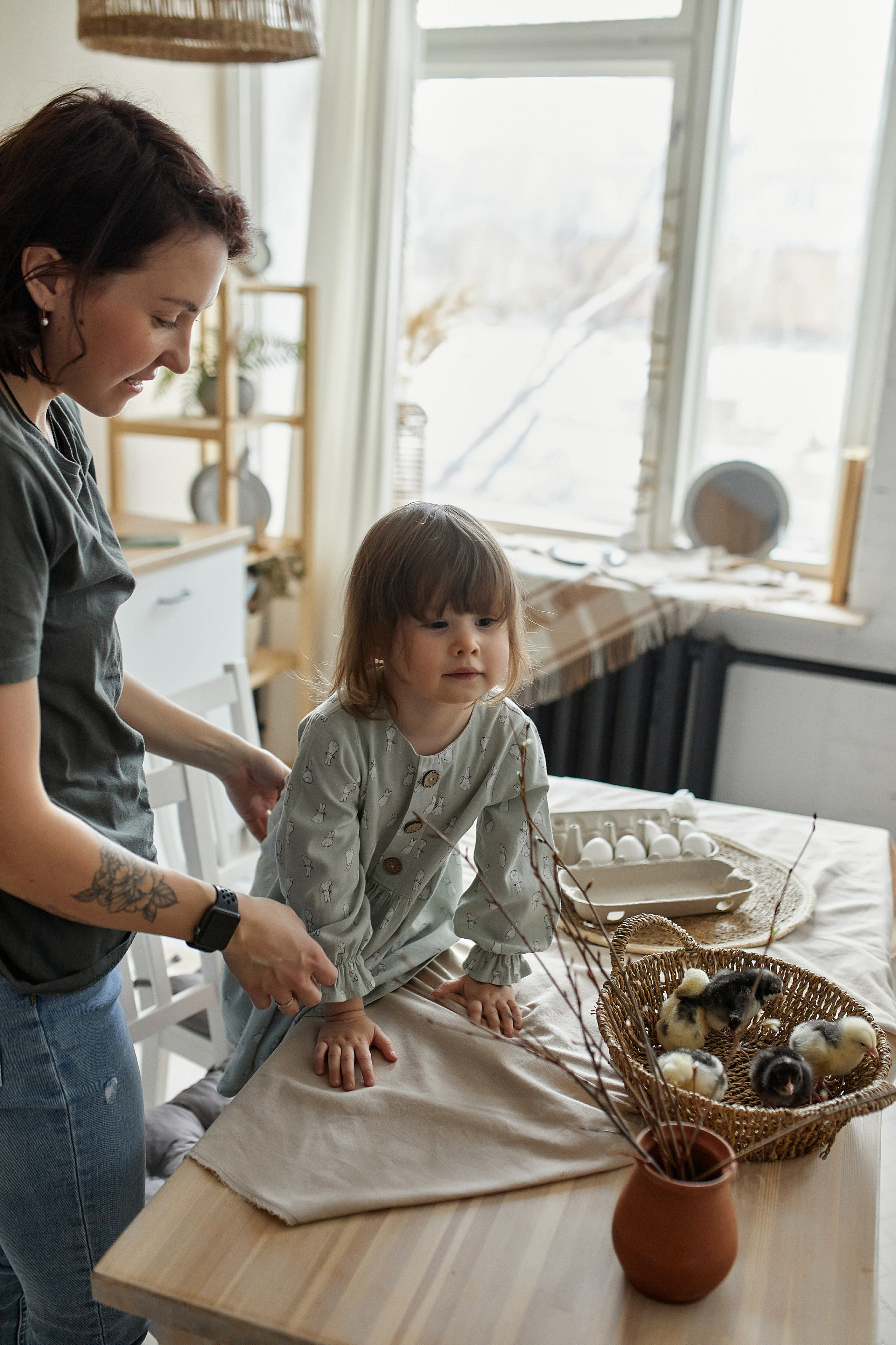 Эля, Саша, Василиса и цыплята. Свадебный и семейный фотограф в Иркутске Яна Лиа