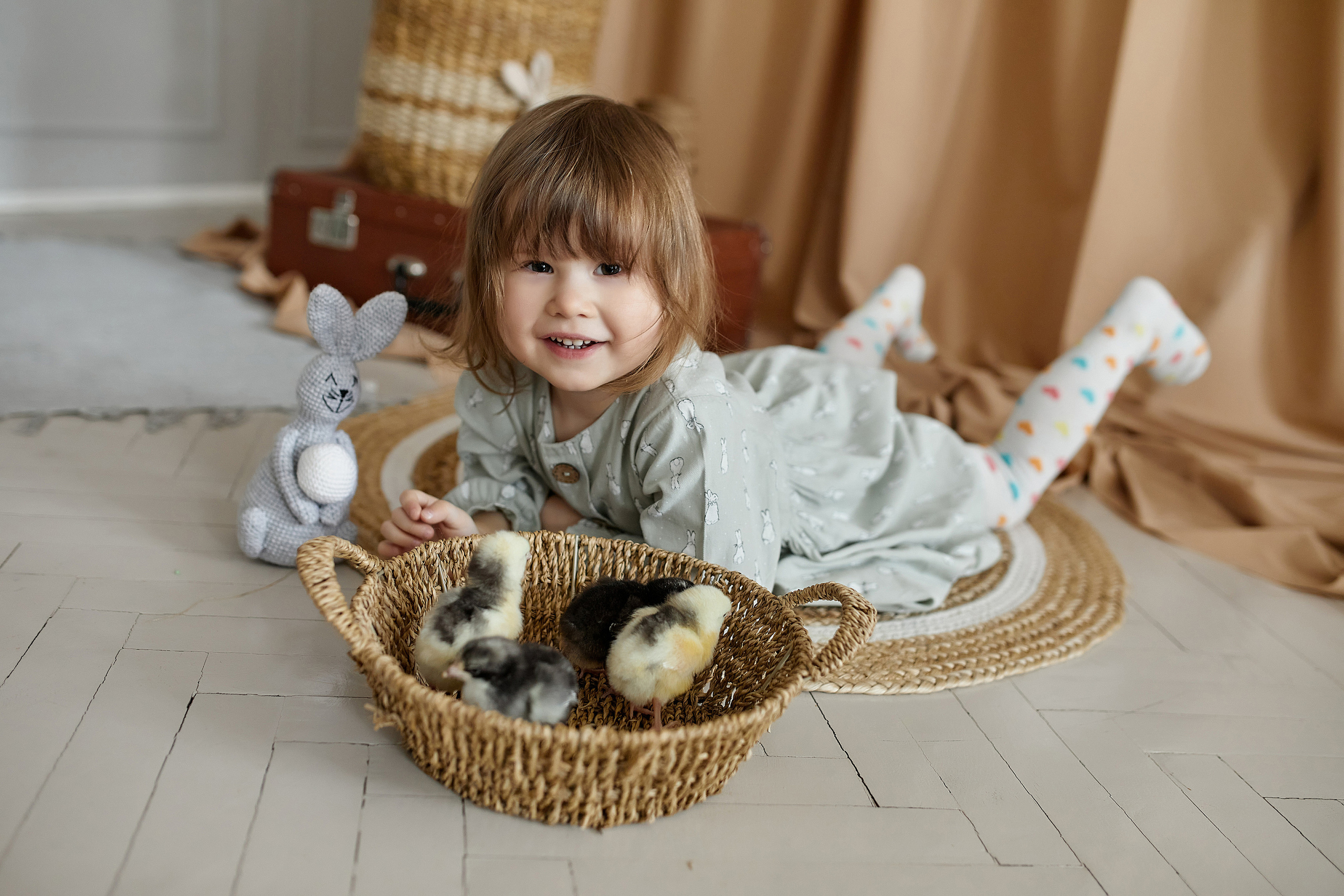 Эля, Саша, Василиса и цыплята. Свадебный и семейный фотограф в Иркутске Яна Лиа