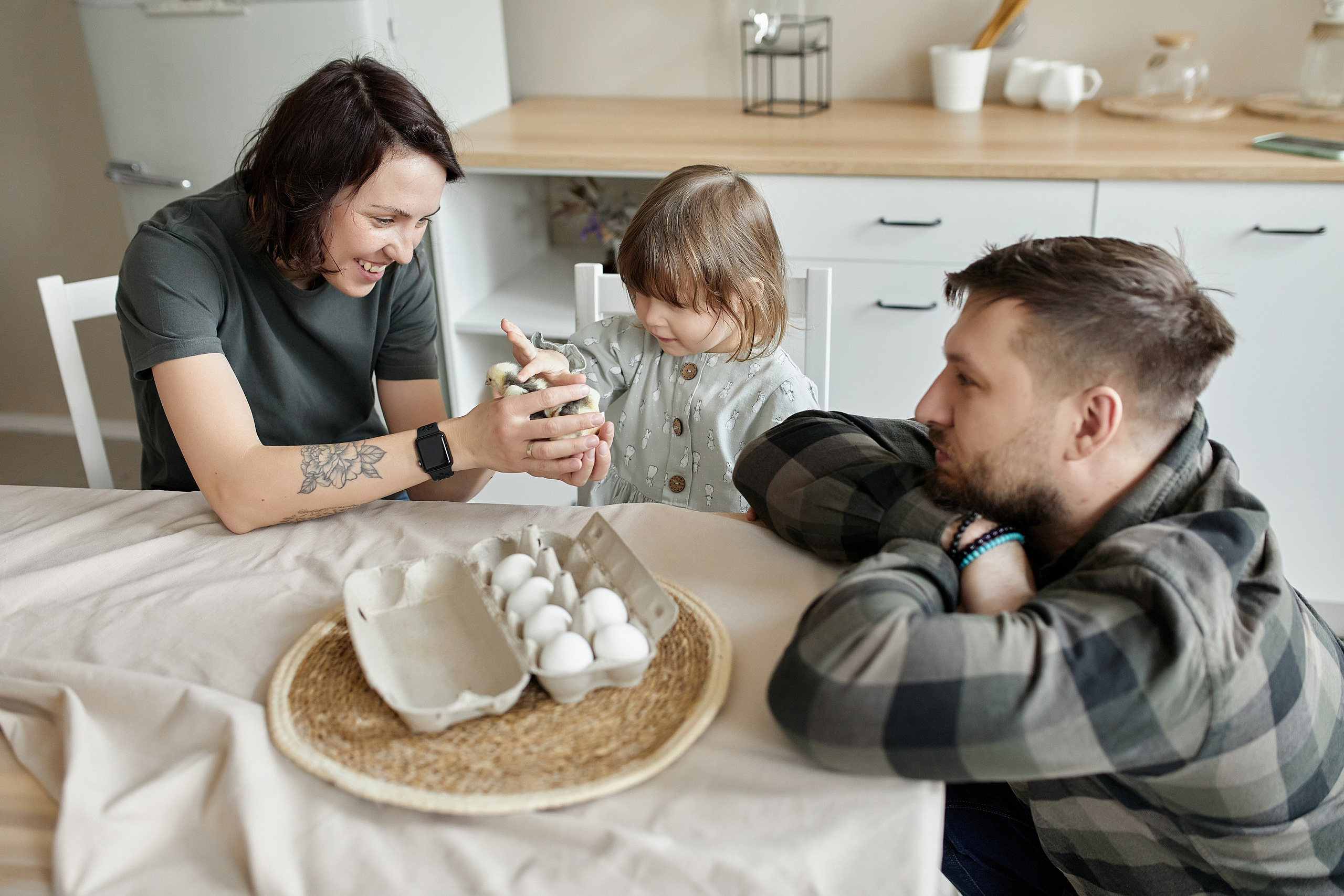 Эля, Саша, Василиса и цыплята. Свадебный и семейный фотограф в Иркутске Яна Лиа