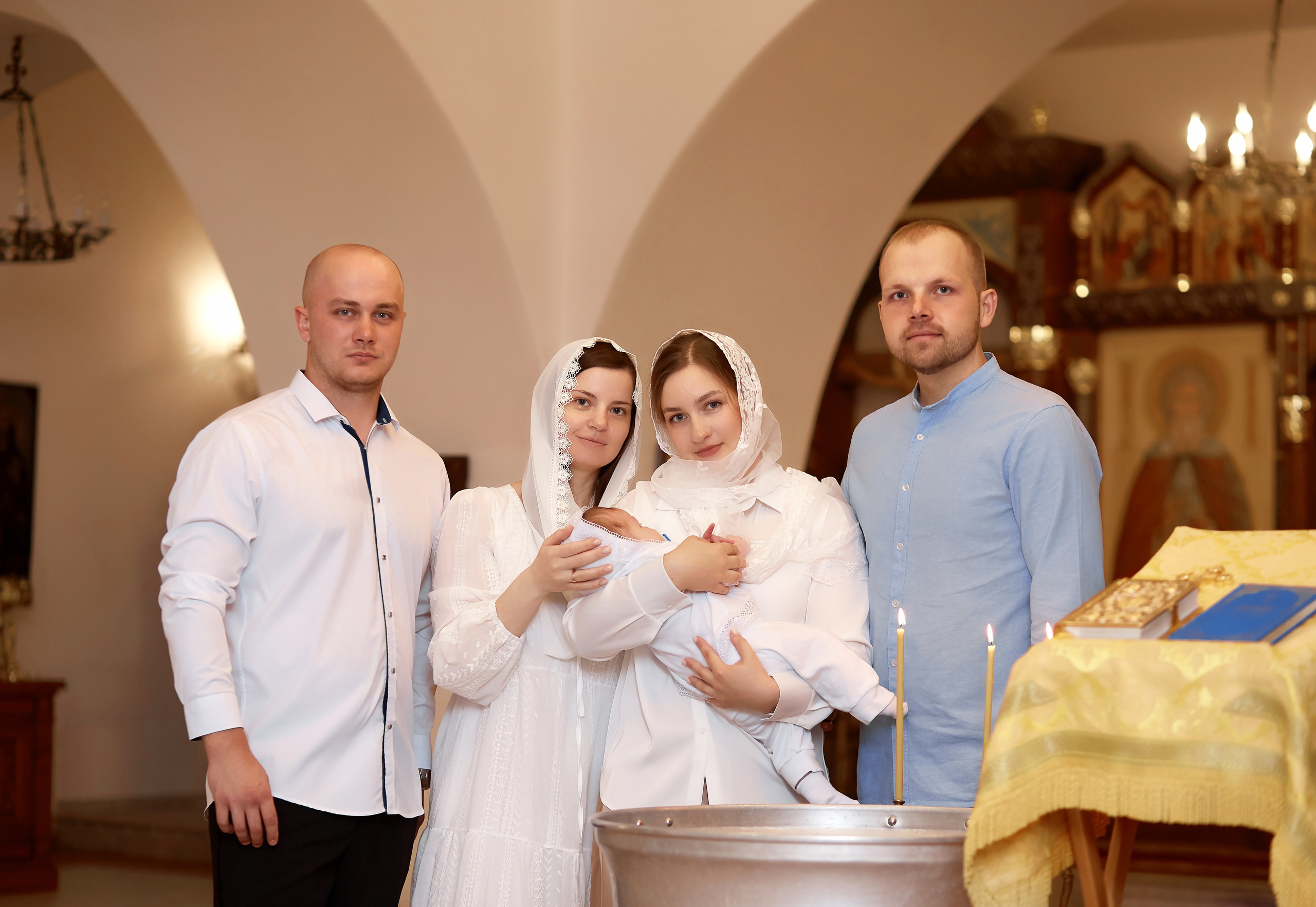 Крещения Дмитрия в Веденском храме. Прончатова Алина. Свадебный и семейный фотограф